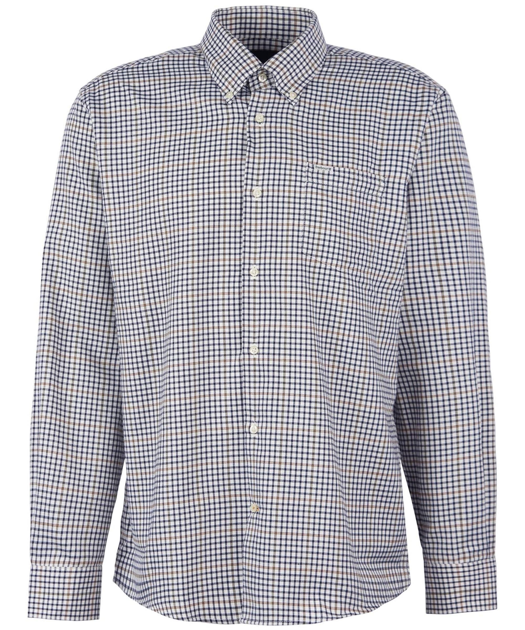 Barbour Henderson Shirt in Whisper White MSH5044WH32