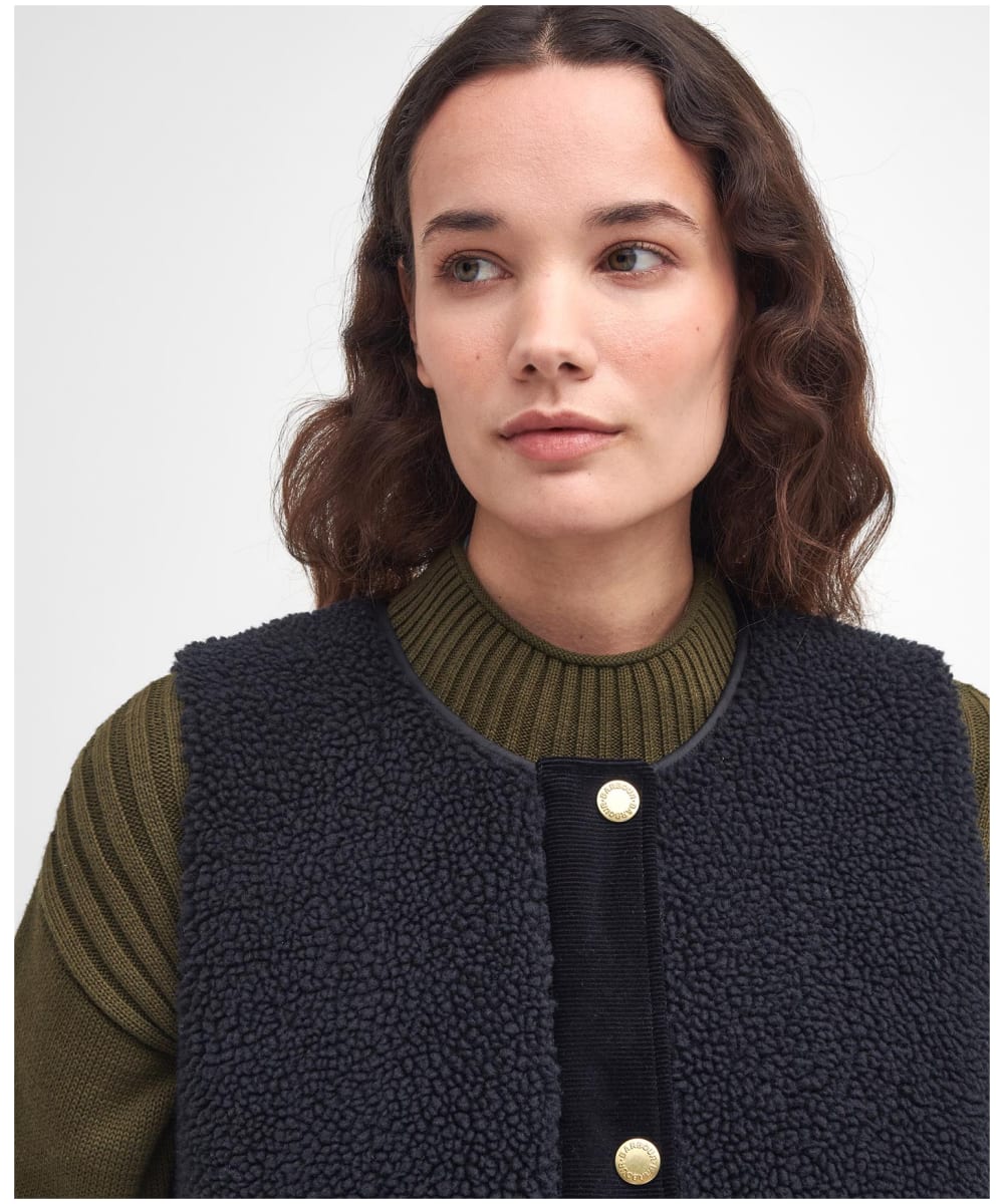 Barbour Dulsie Liner in Black/Classic LLI0016BK11