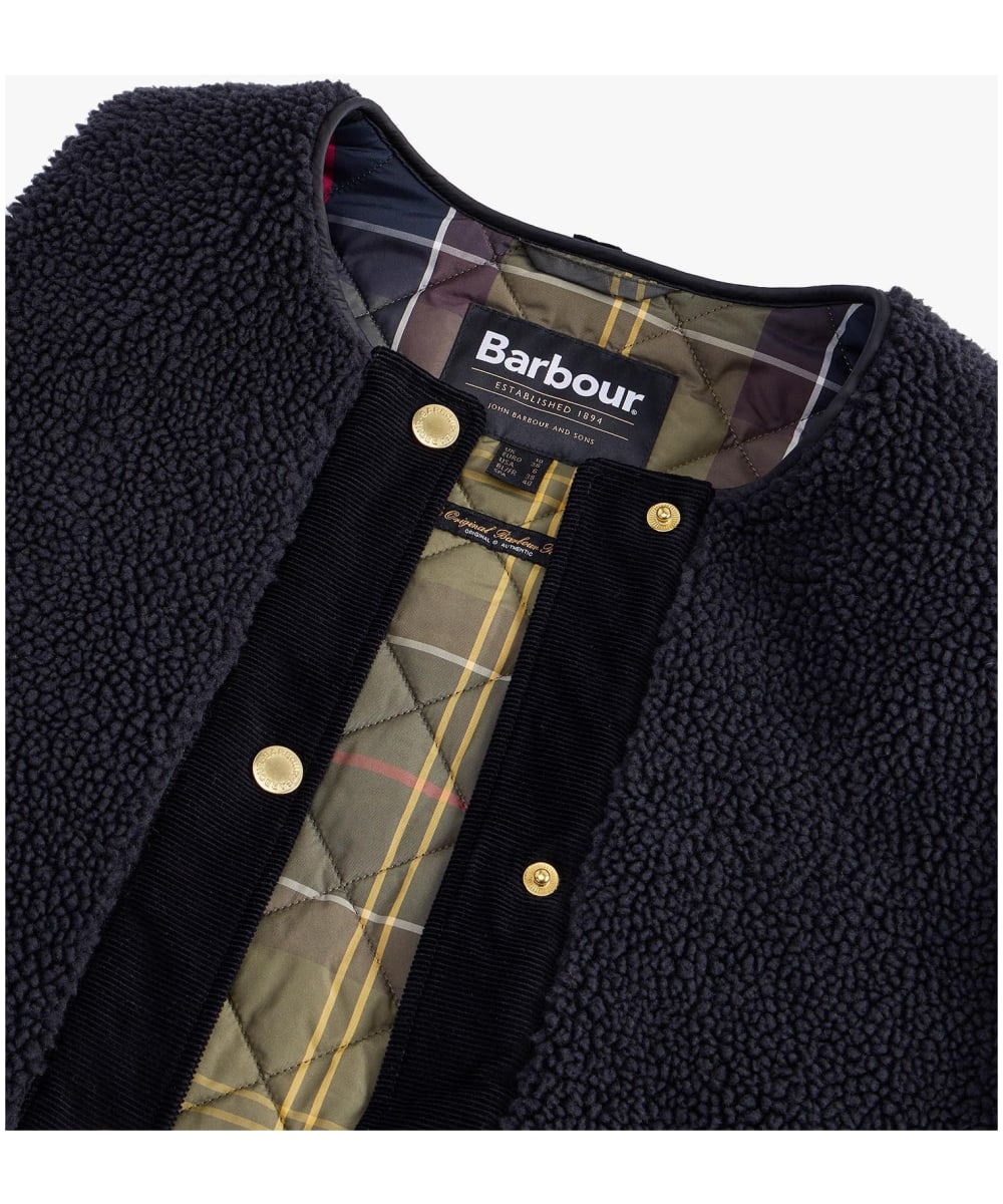 Barbour Dulsie Liner in Black/Classic LLI0016BK11