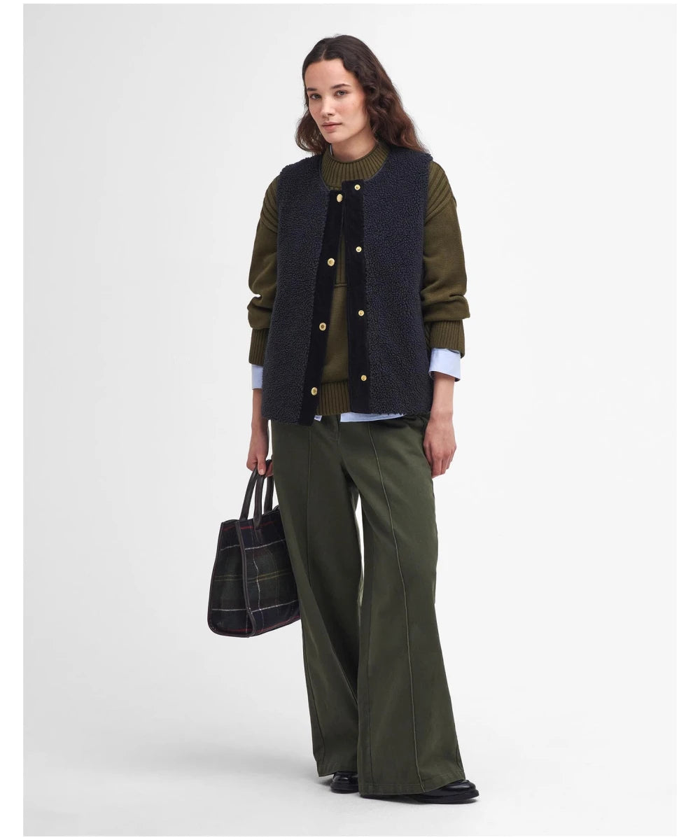 Barbour Dulsie Liner in Black/Classic LLI0016BK11