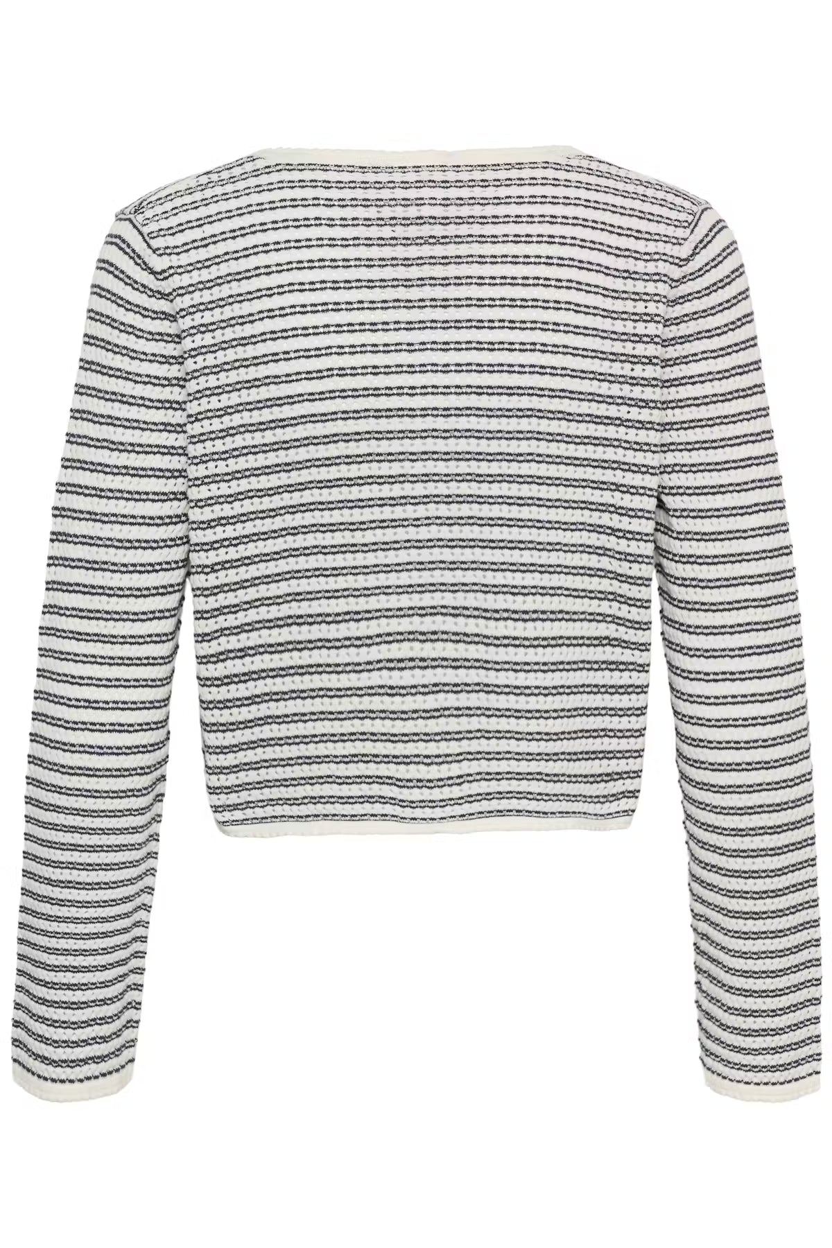 Part Two Rosefina Cardigan in After Midnight Stripe / Blue 30310648