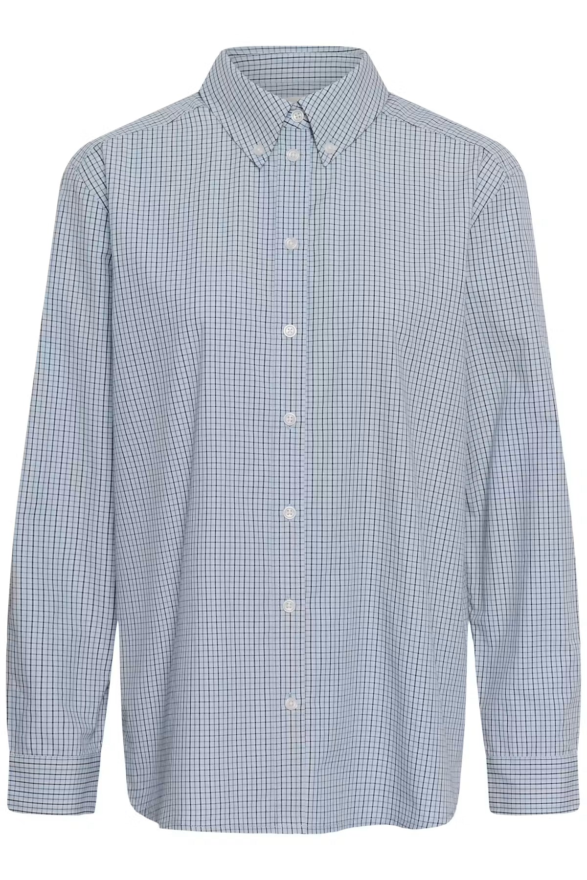 Part Two Chrestella Shirt in Gray Dawn Check