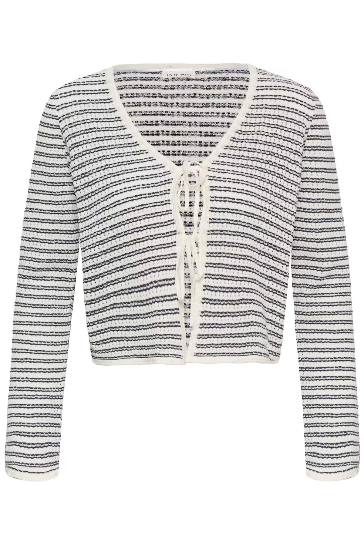Part Two Rosefina Cardigan in After Midnight Stripe / Blue 30310648