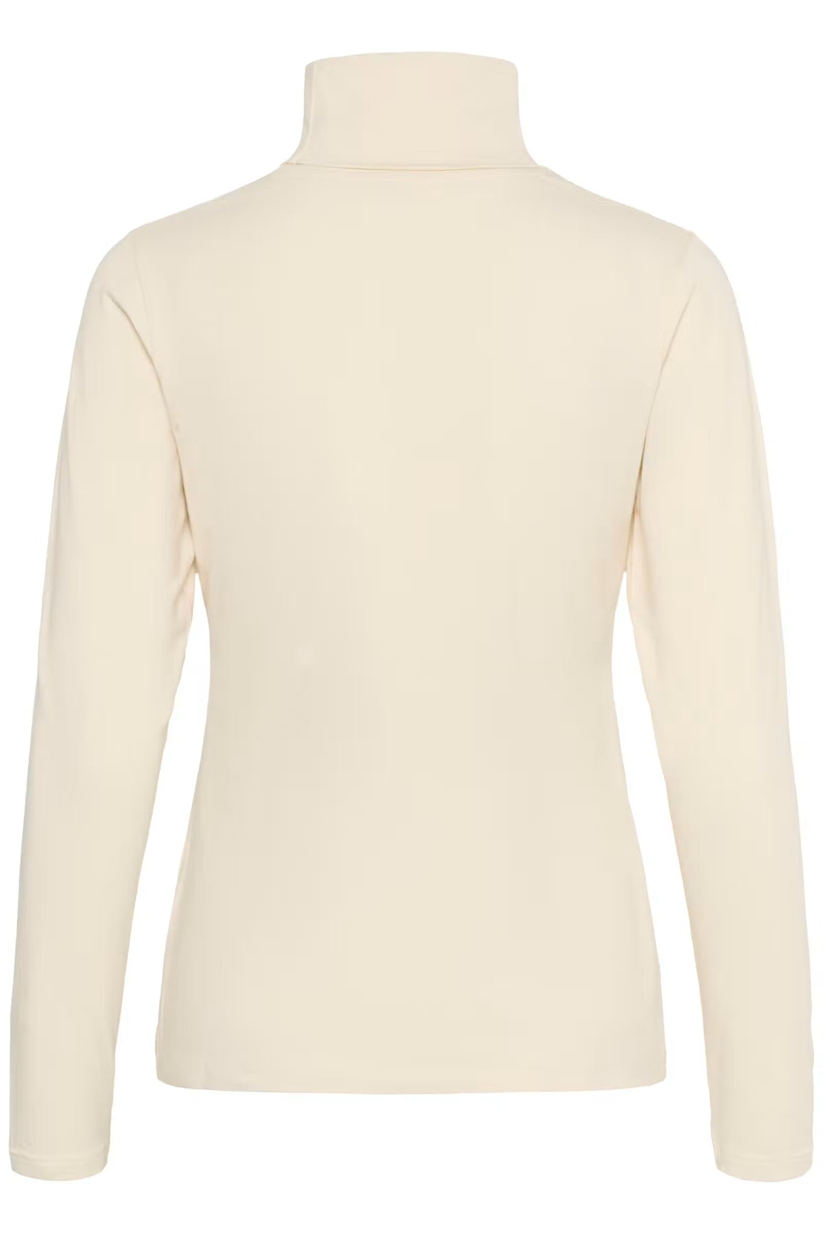 Part Two EfinasPW Roll-Neck Top In Whitecap Grey, product gallery photograph 6