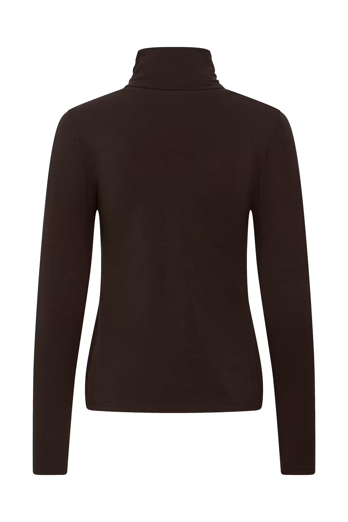 Part Two EfinasPW Roll-Neck Top In Mole Brown, product gallery photograph 6
