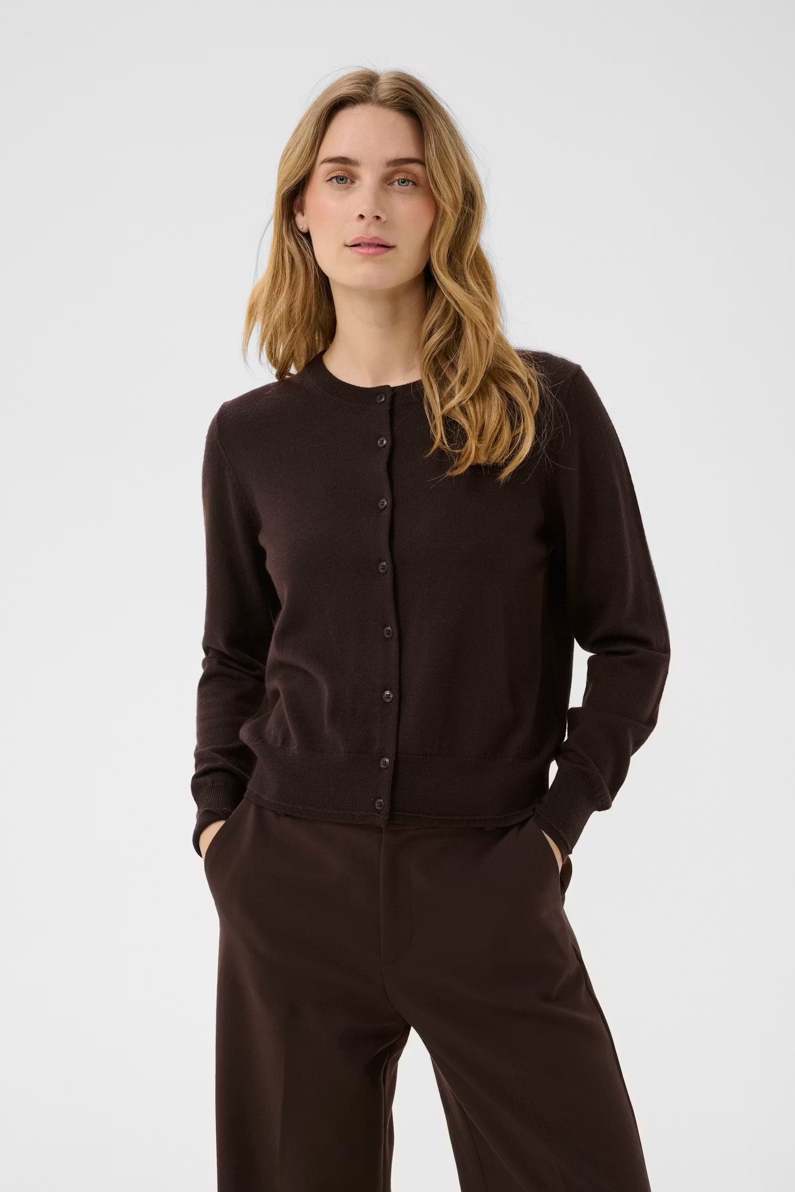 Part Two NoelaniPW Cardigan In Mole 30309793