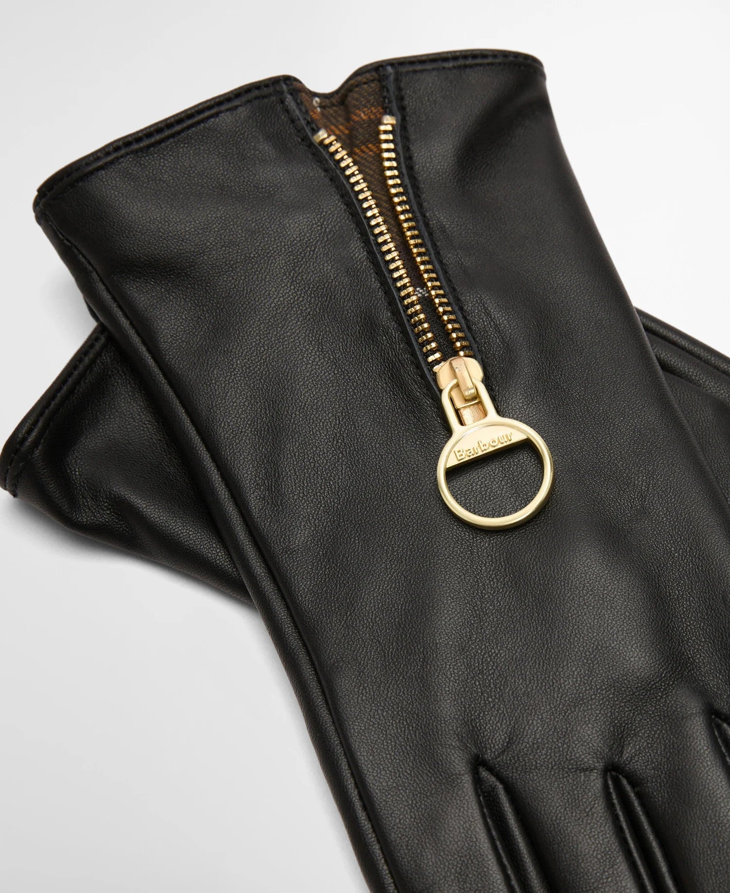 Barbour Arlene Leather Gloves In Black LGL0159BK31