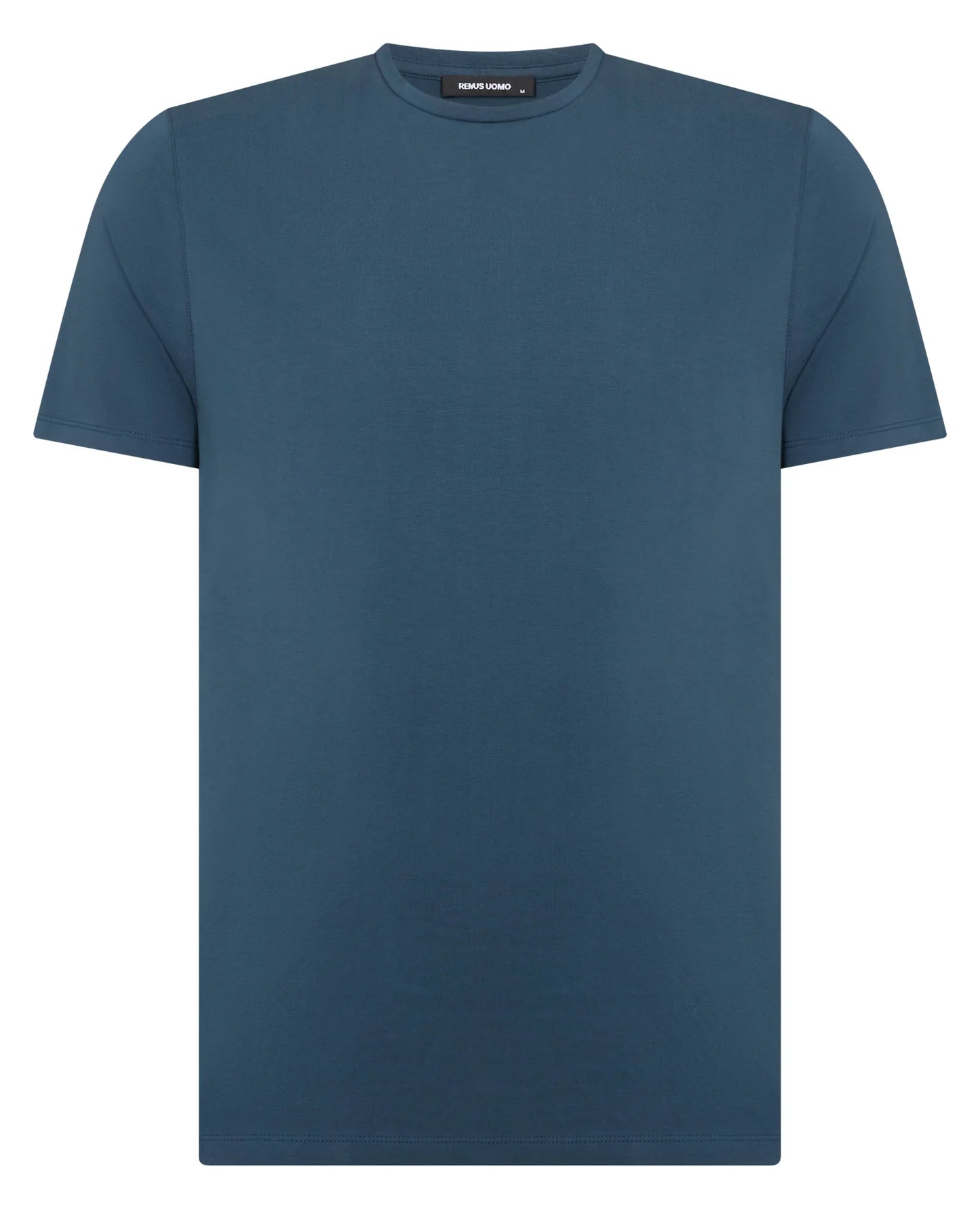 Remus Uomo Soft Stretch Tapered Fit T-Shirt in Blue