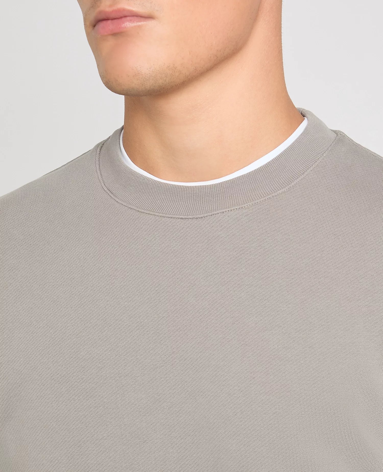 Remus Uomo Crew Neck Jersey Sweatshirt 58865 Grey