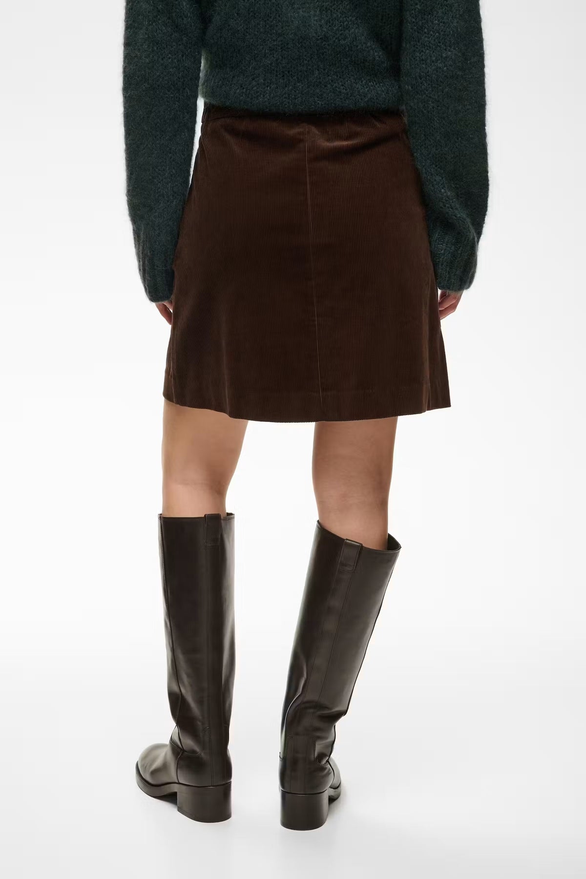 Part Two Lings Corduroy Skirt In Mole 30310896