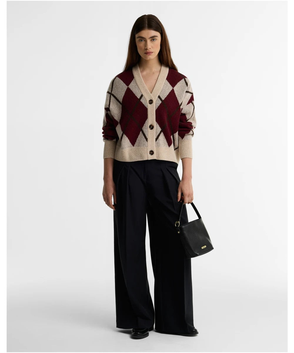 Barbour Harleigh Knitted Cardigan In Multi LKN1842MI11