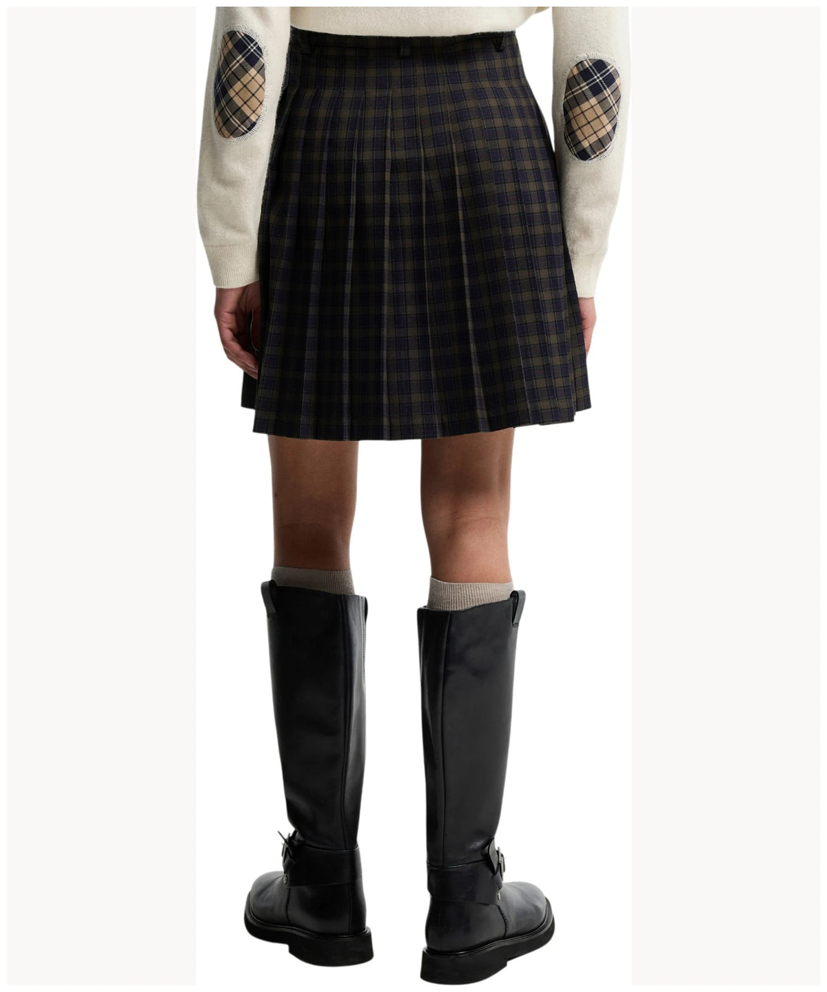 Barbour Carville Mini Skirt In Shadow Classic Tartan LSK0172