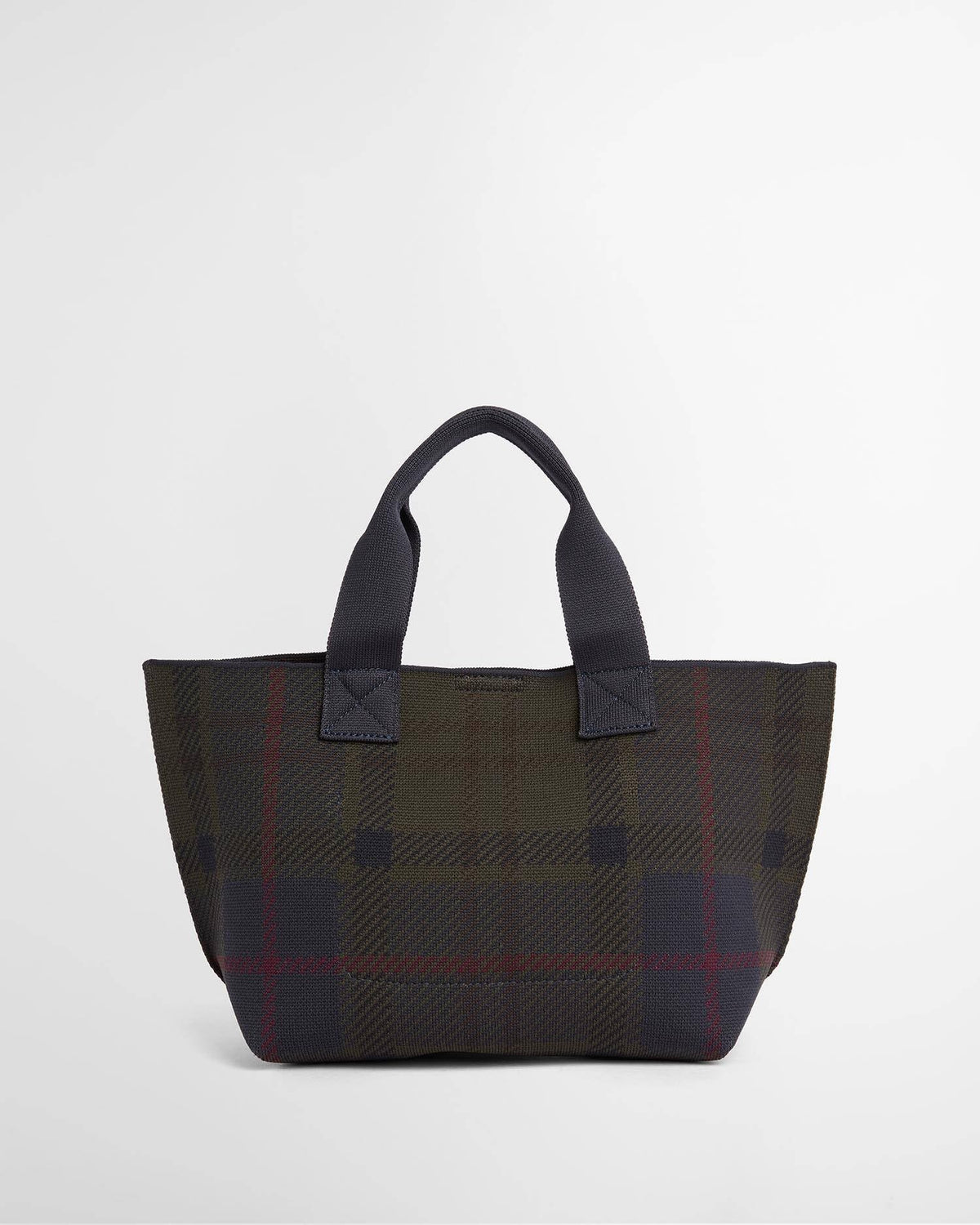 Barbour Layla Mini Tartan Tote Bag In Shadow Classic Tartan LBA0518TN431