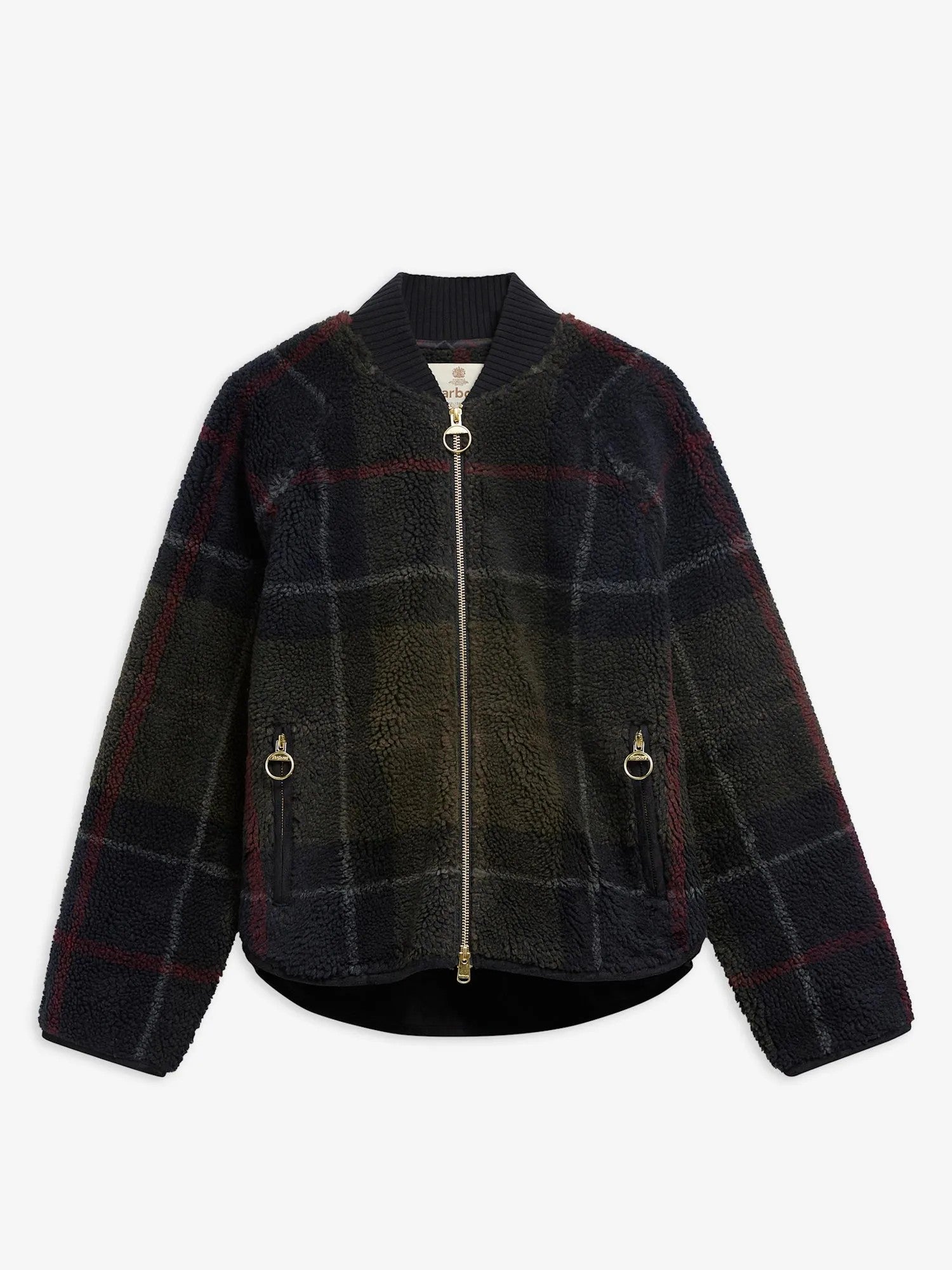 Barbour Kirklees Fleece  In Shadow Classic Tartan