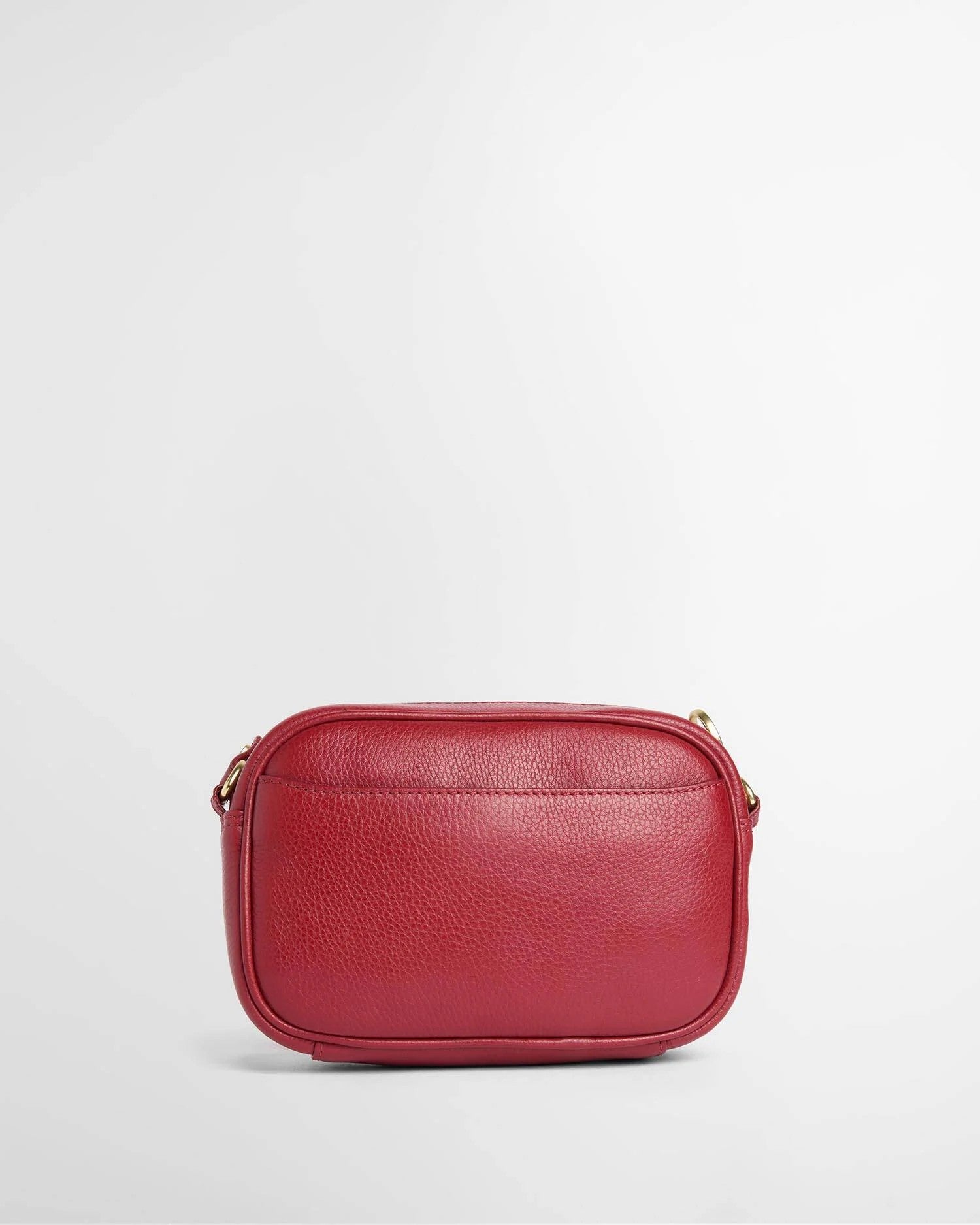 Barbour Daphne Leather Mini Crossbody Bag In Red LBA0546RE911