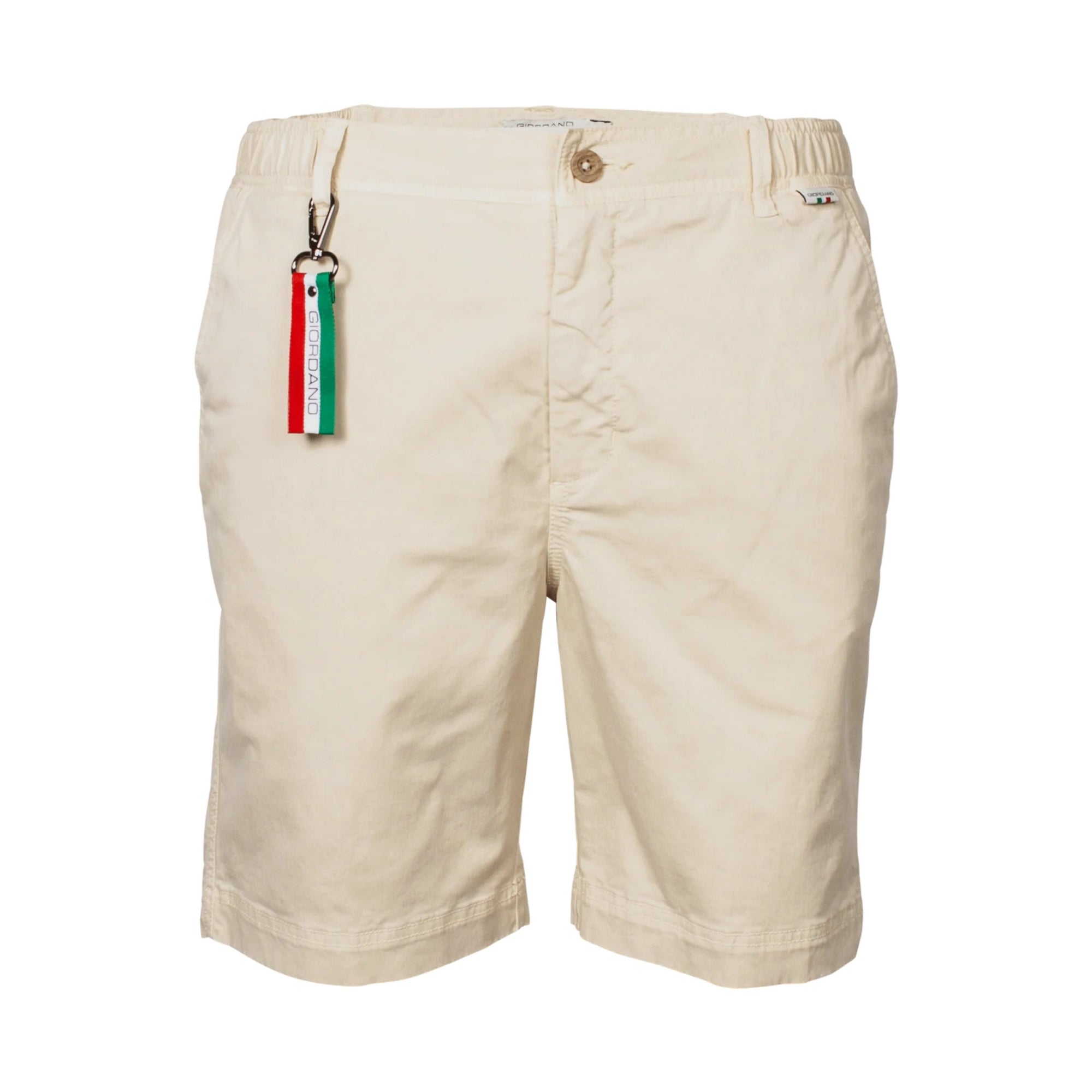 Giordano Modern Fit Tailored Fit Shorts Stone