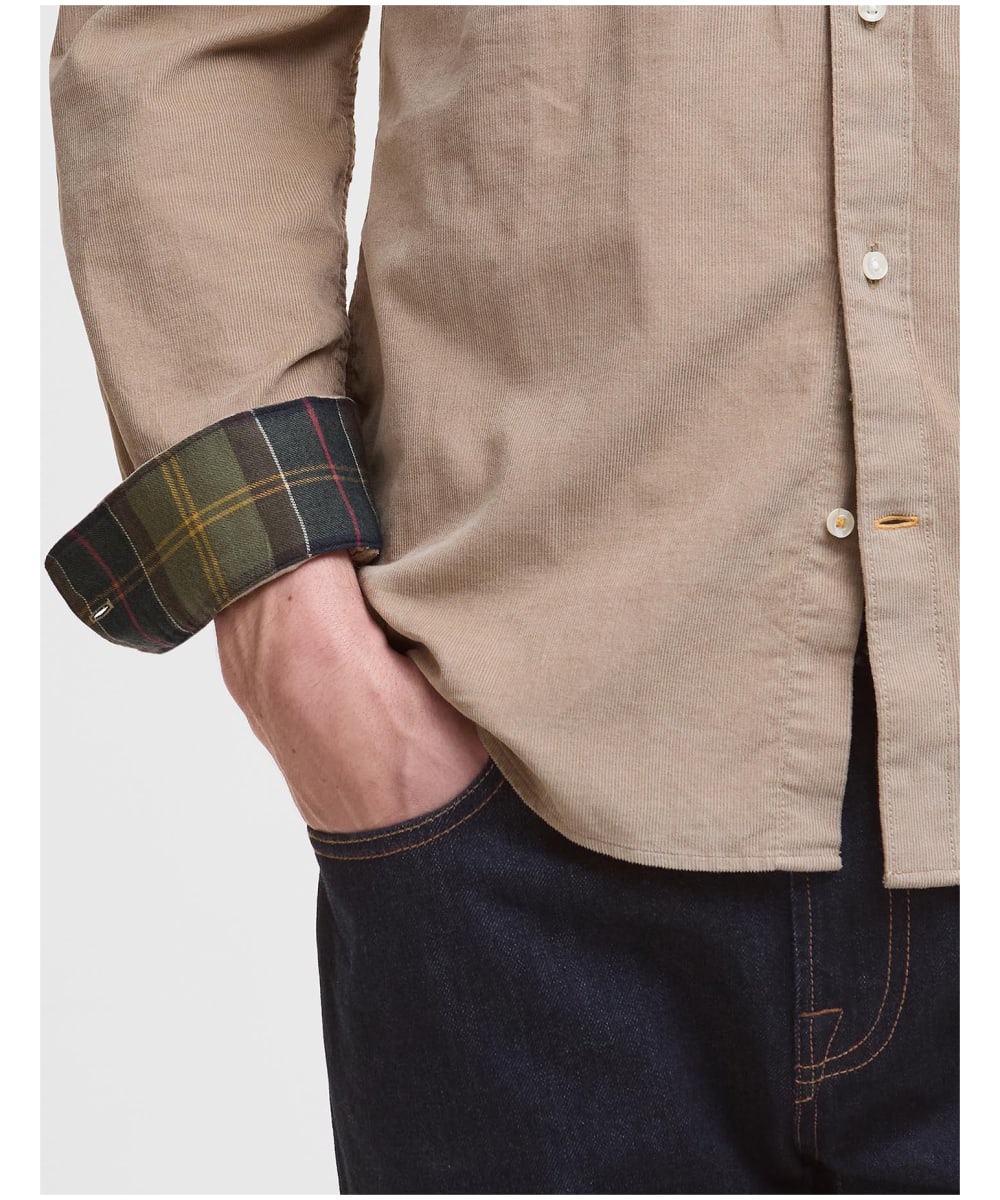 Barbour Ramsey Shirt in Washed Stone MSH5001