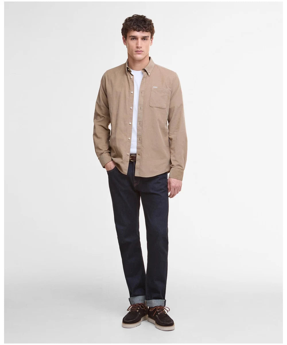 Barbour Ramsey Shirt in Washed Stone MSH5001