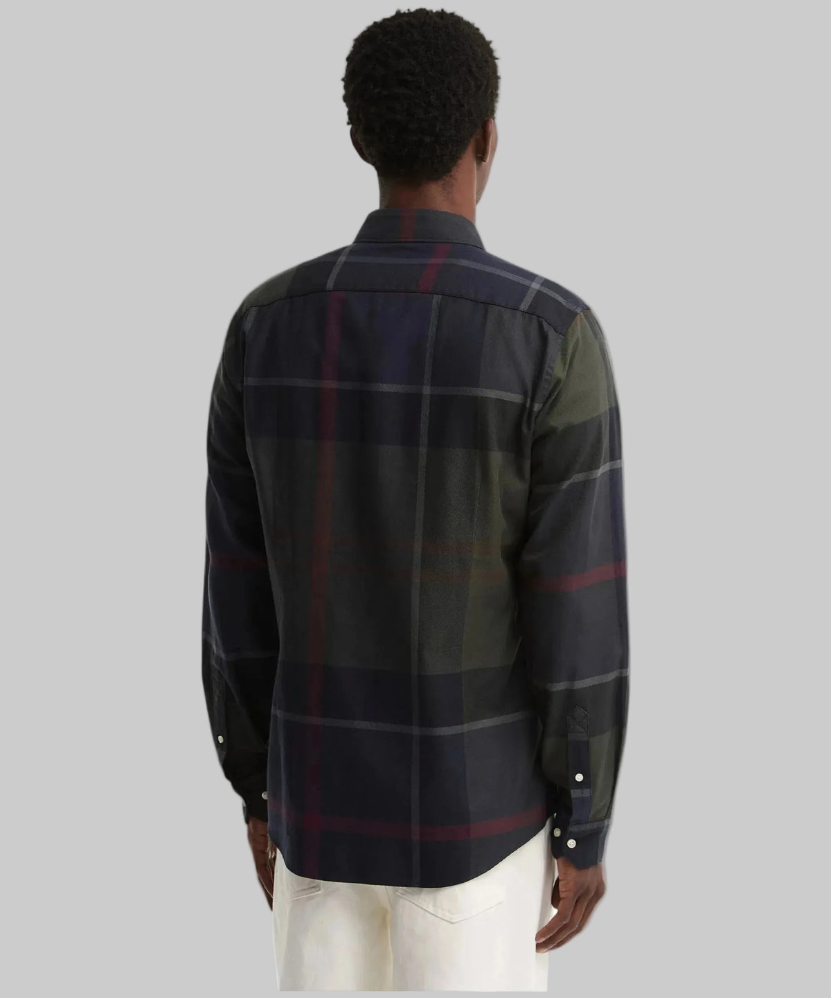 Barbour Dunoon Tailored Shirt in Shadow Classic Tartan