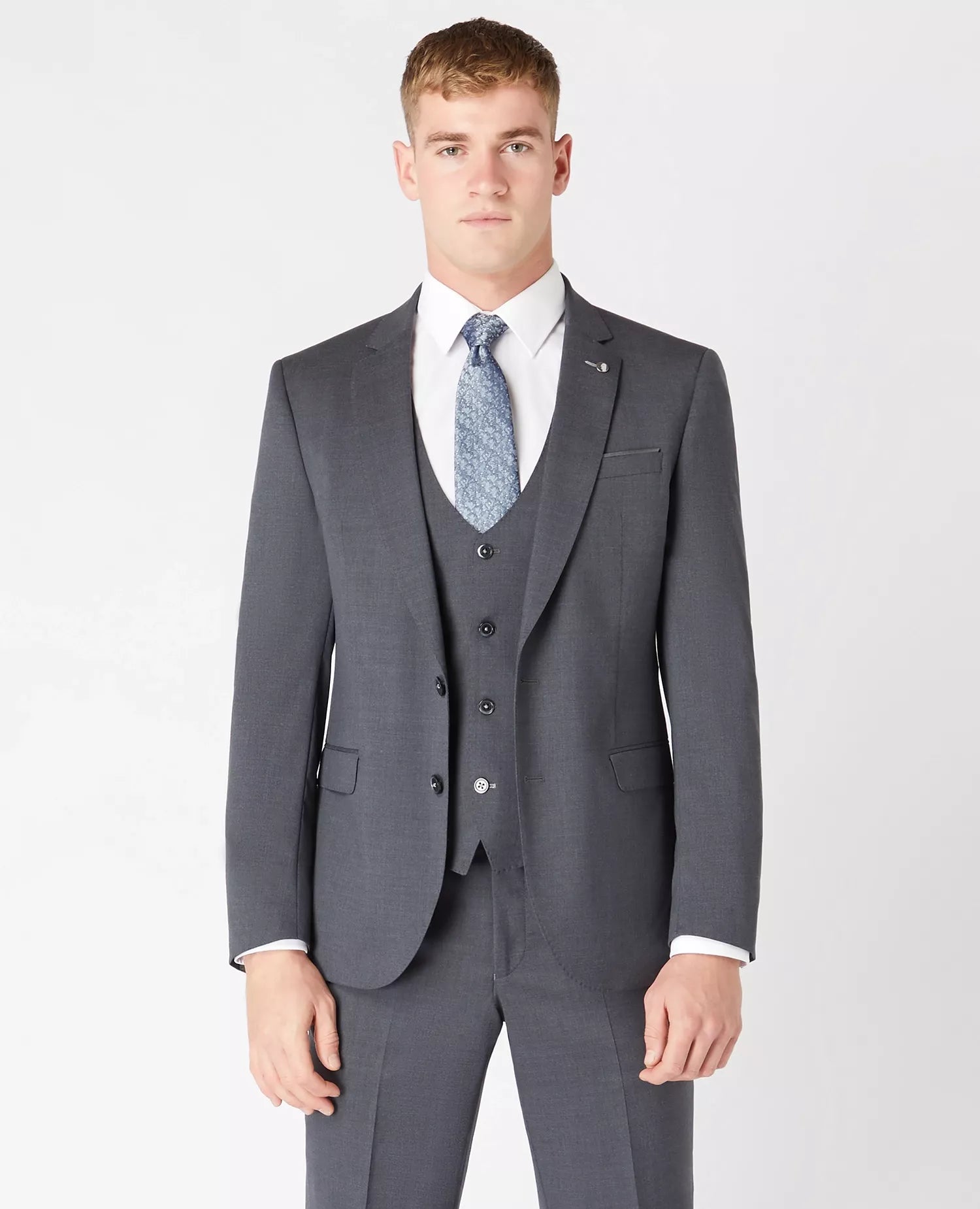 Remus Uomo Dark Grey Lucian Mix + Match Suit Jacket 41184