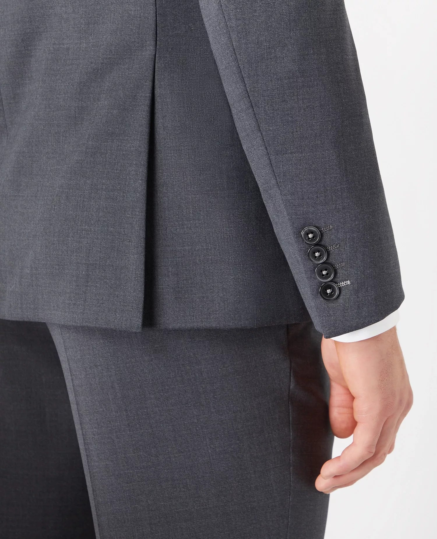 Remus Uomo Dark Grey Lucian Mix + Match Suit Jacket 41184