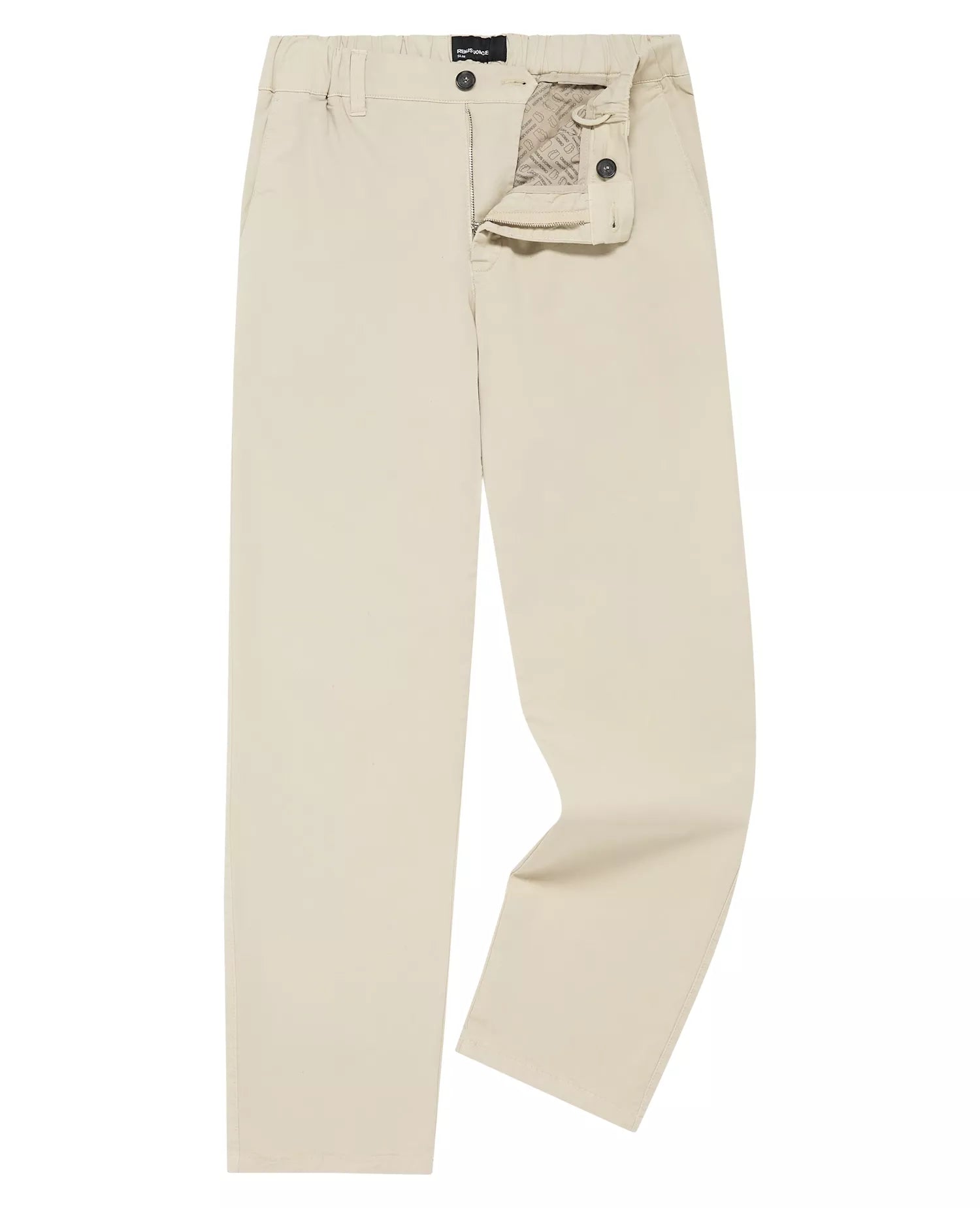 Beige pants on a white background