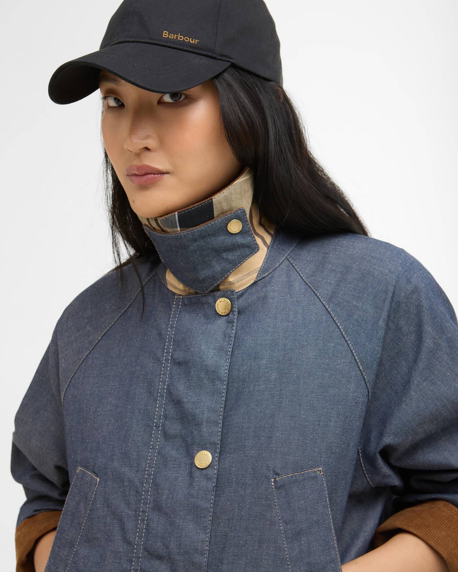 Barbour Asker Casual Jacket in Indigo