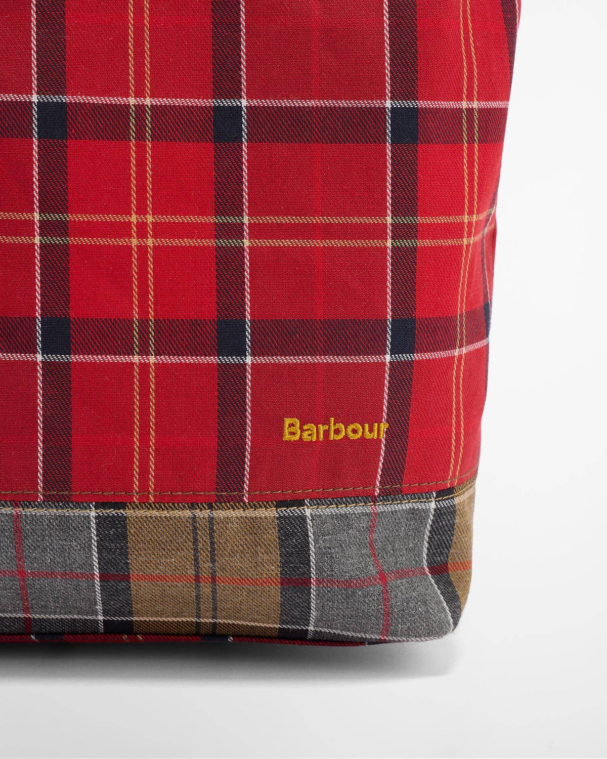 Barbour Mya Patchtwork Tote bag In Classic/Cardinal/Dress LBA0484TN111