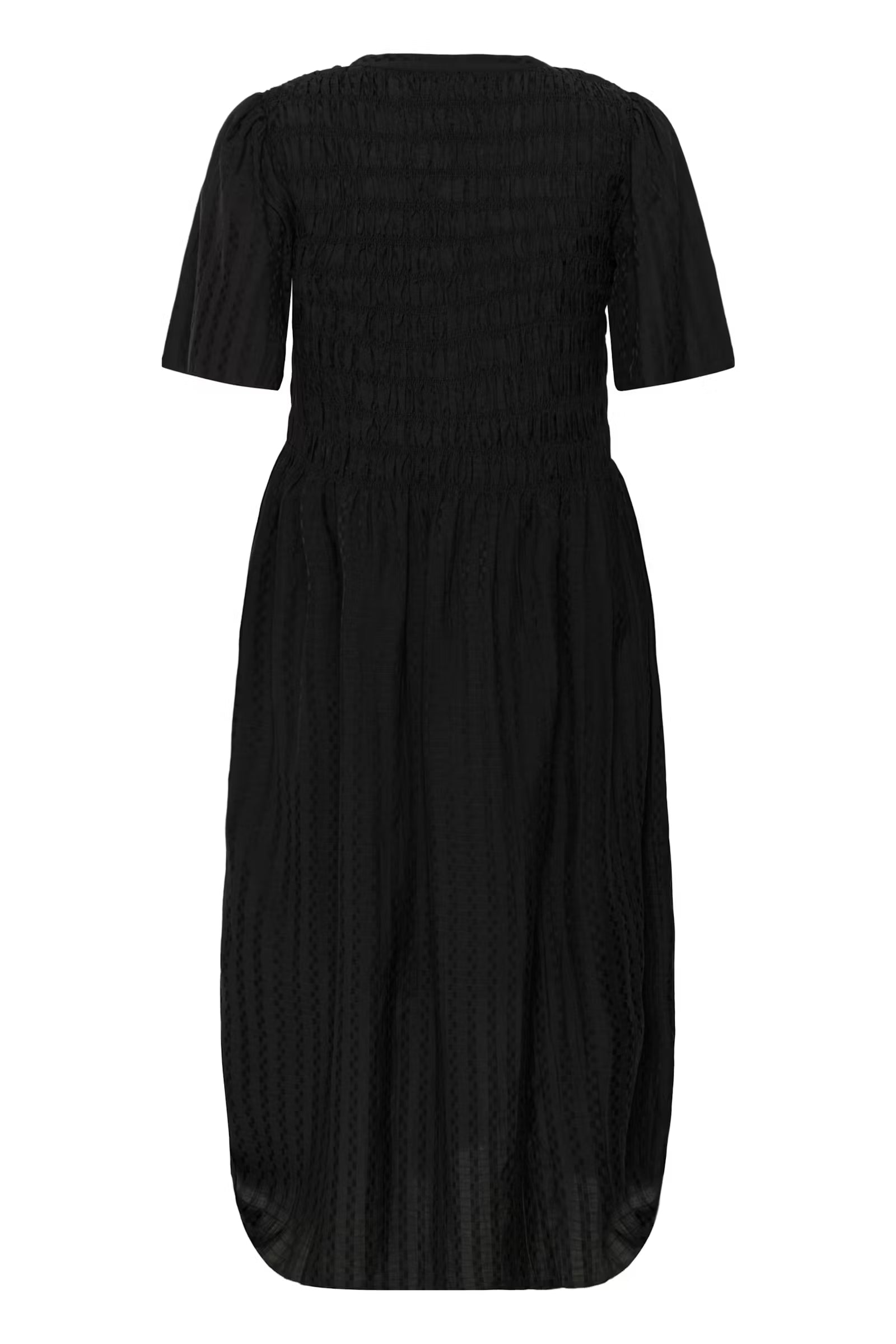 Part Two Anella MIdi Dress In Black