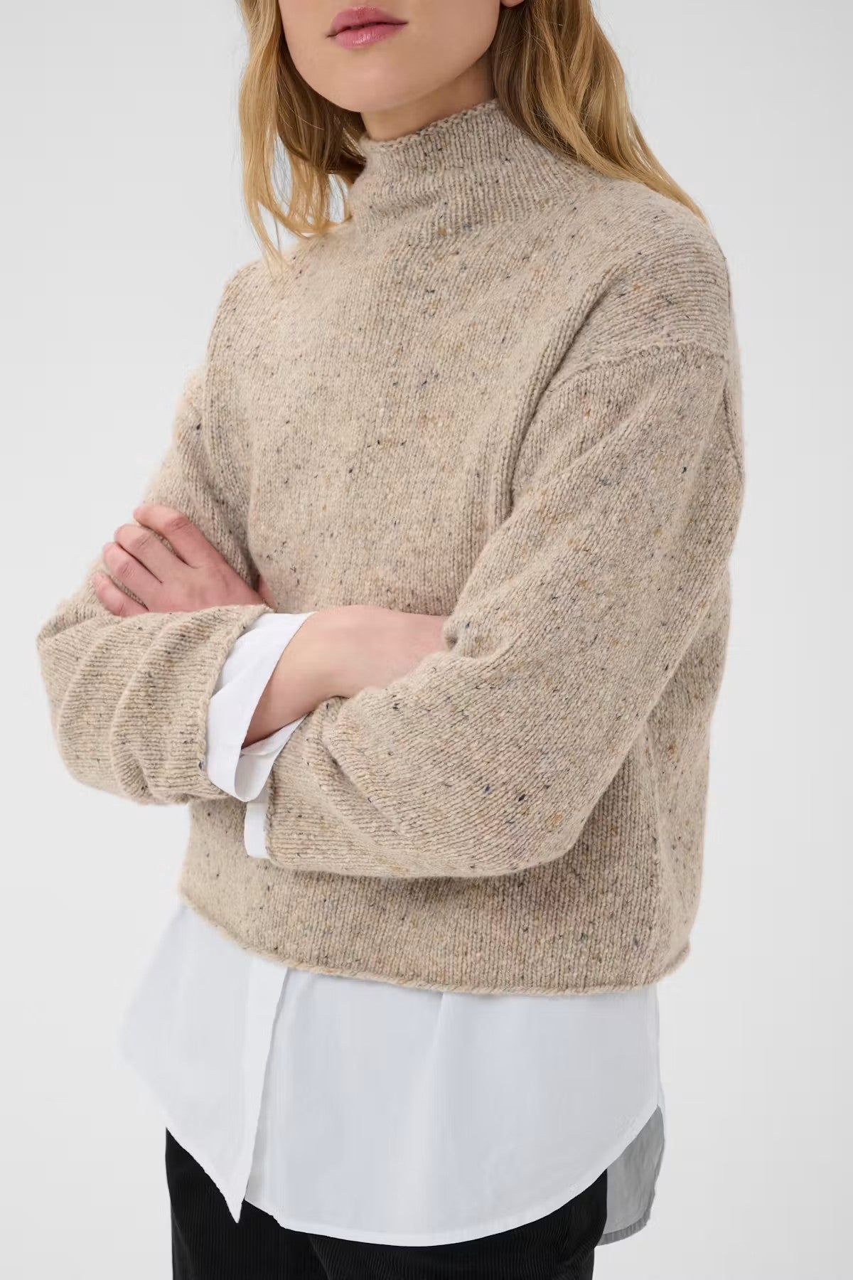 Part Two Chanelly Pullover In Neutral 30310844