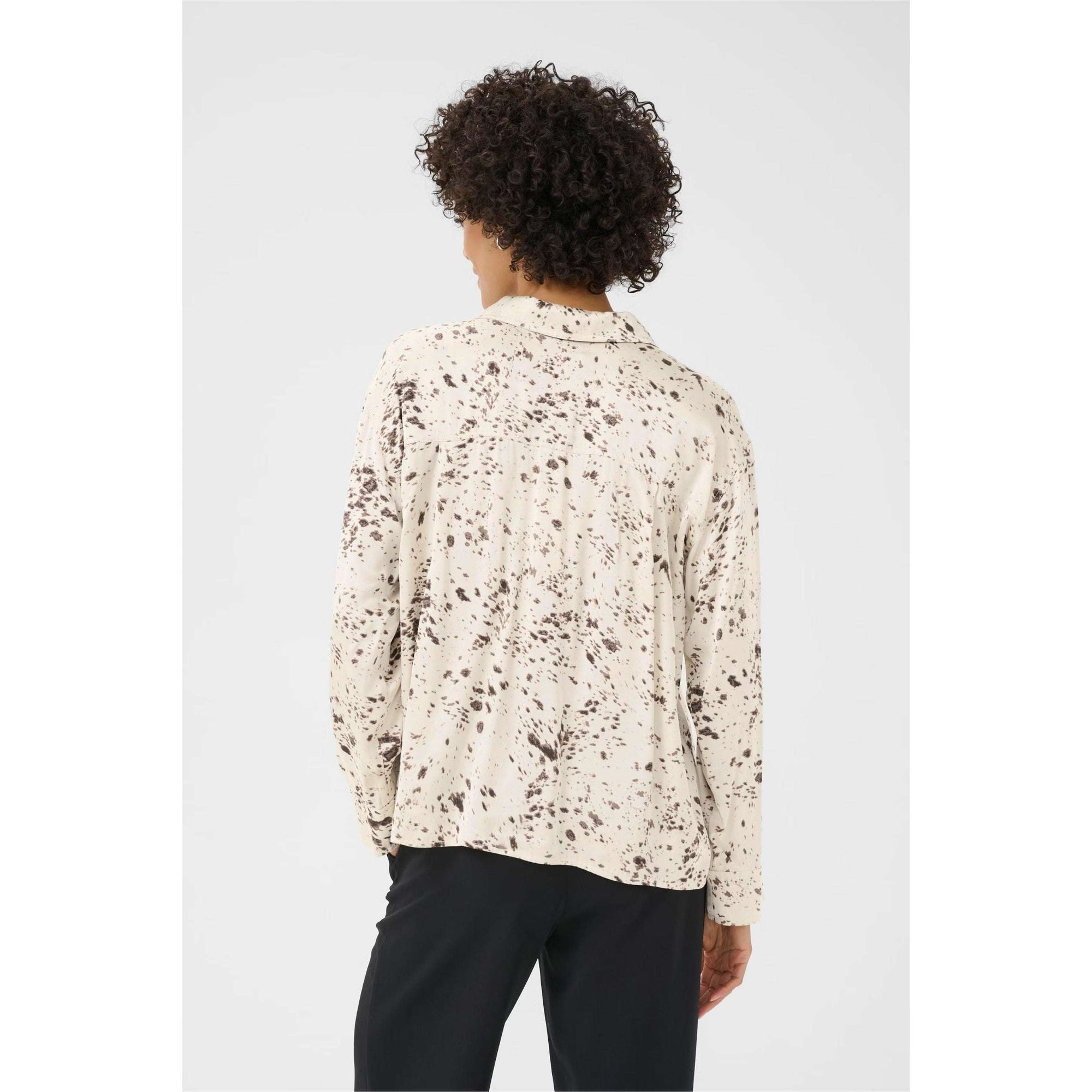Part Two Sheena Blouse - French Oak Scattered Print