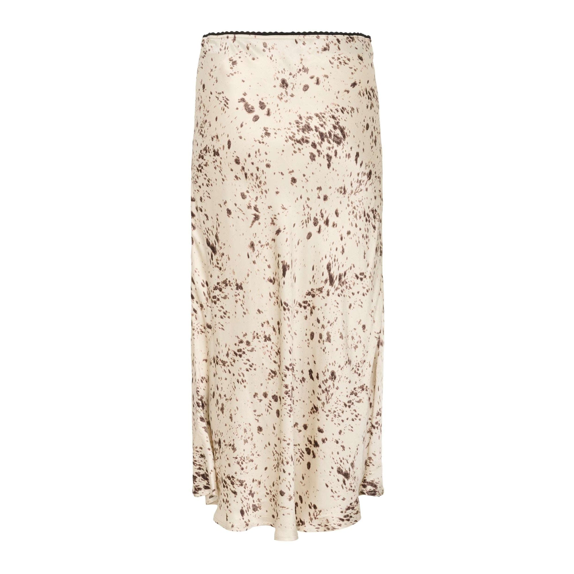 Part Two Laurina Midi Skirt - French Oak Scattered Print