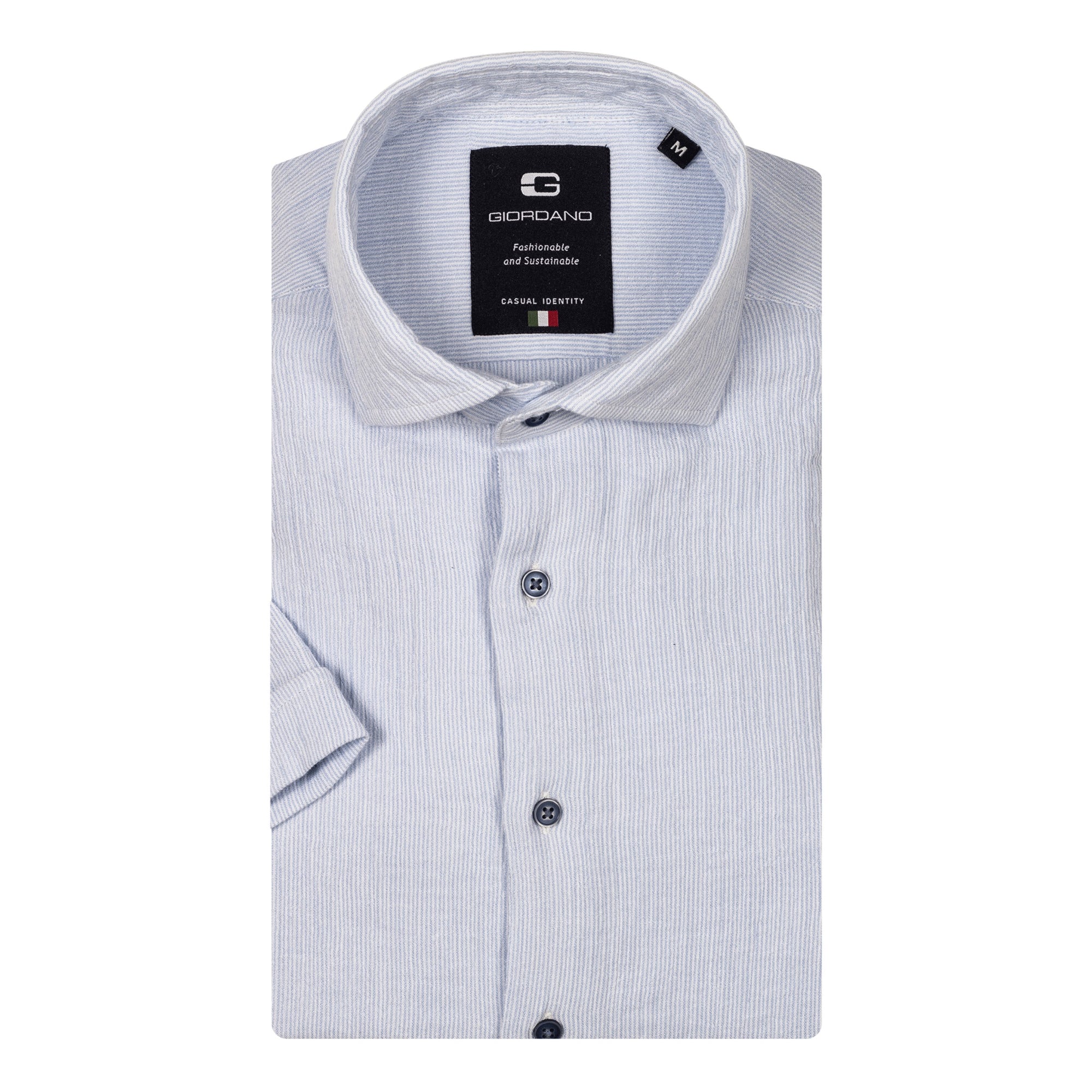 Giordano Lightweight Pure Cotton Short Sleeve Shirt