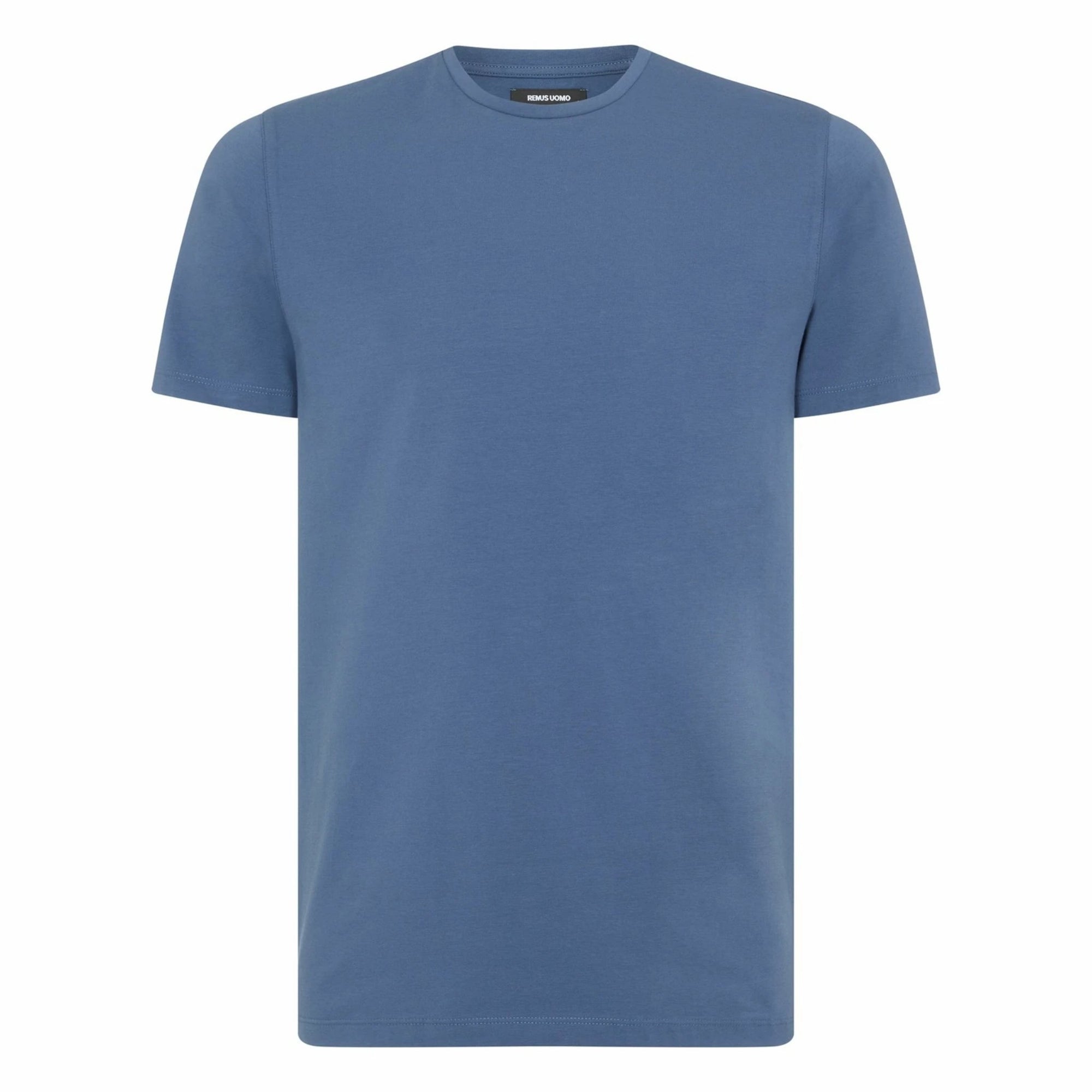 Blue t-shirt on a white background
