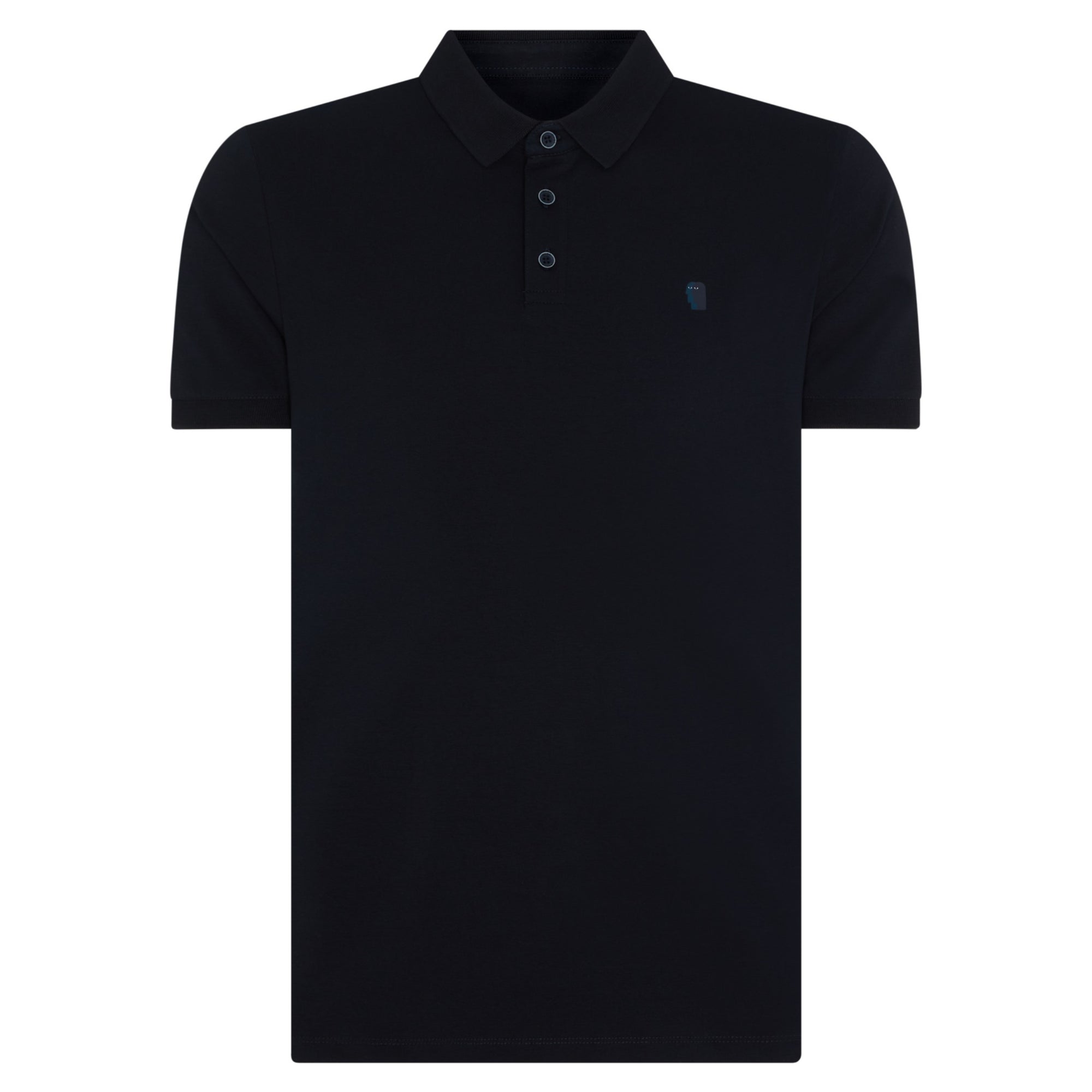 Remus Uomo Luxurious Polo Shirt Soft and Stretchy 53122A Navy