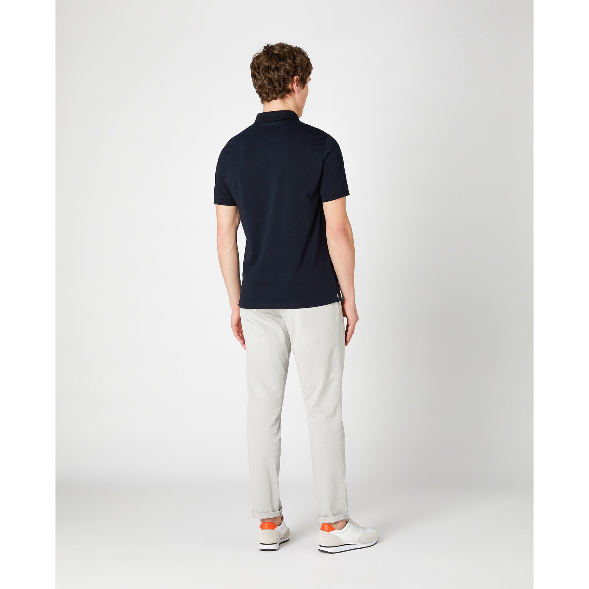 Remus Uomo Luxurious Polo Shirt Soft and Stretchy 53122A Navy