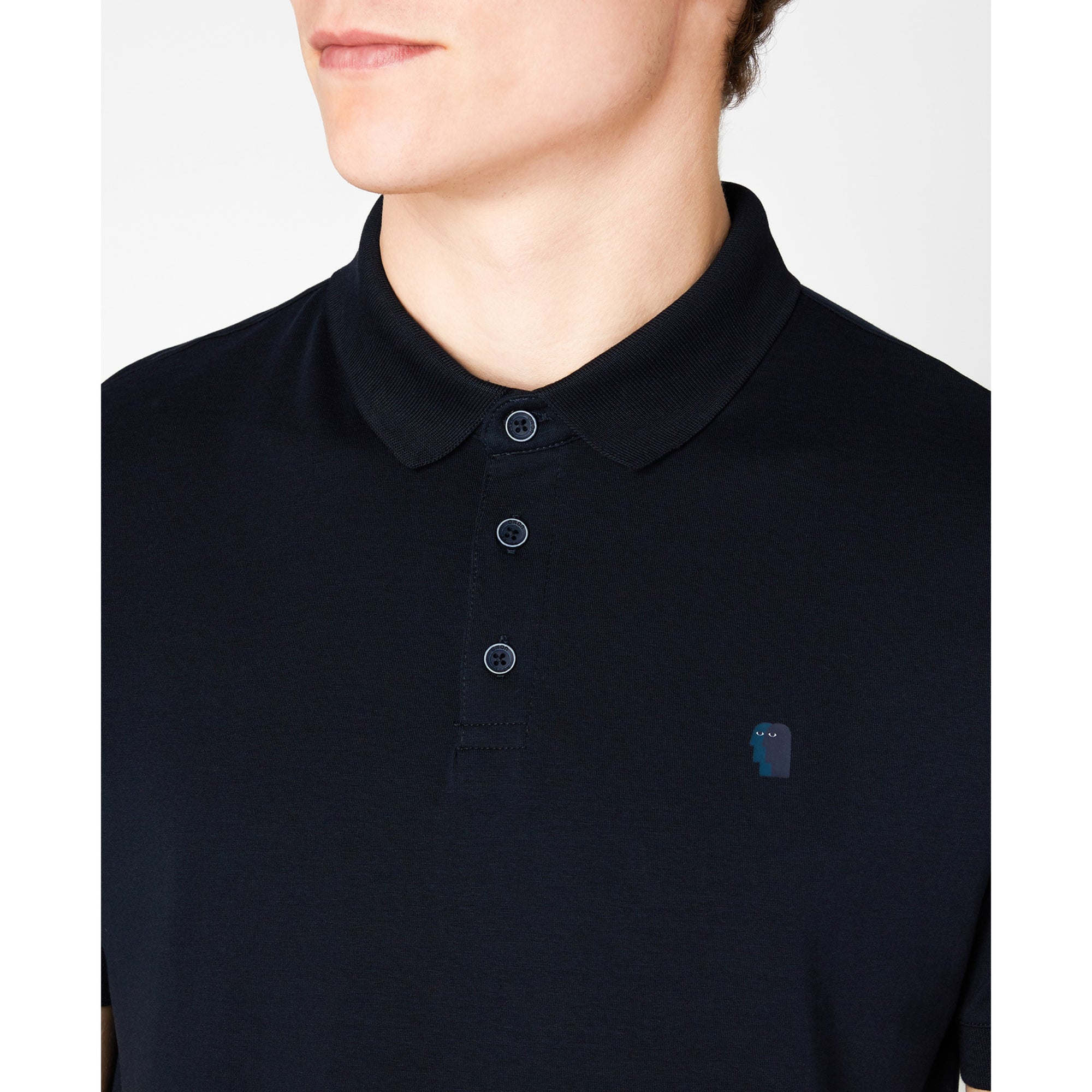 Remus Uomo Luxurious Polo Shirt Soft and Stretchy 53122A Navy