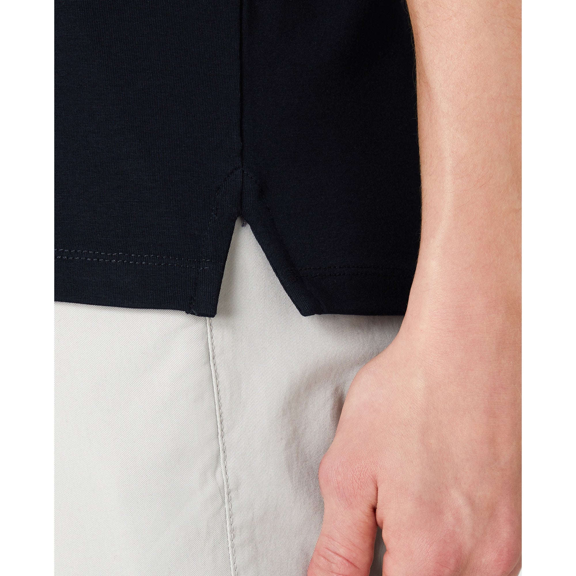 Remus Uomo Luxurious Polo Shirt Soft and Stretchy 53122A Navy