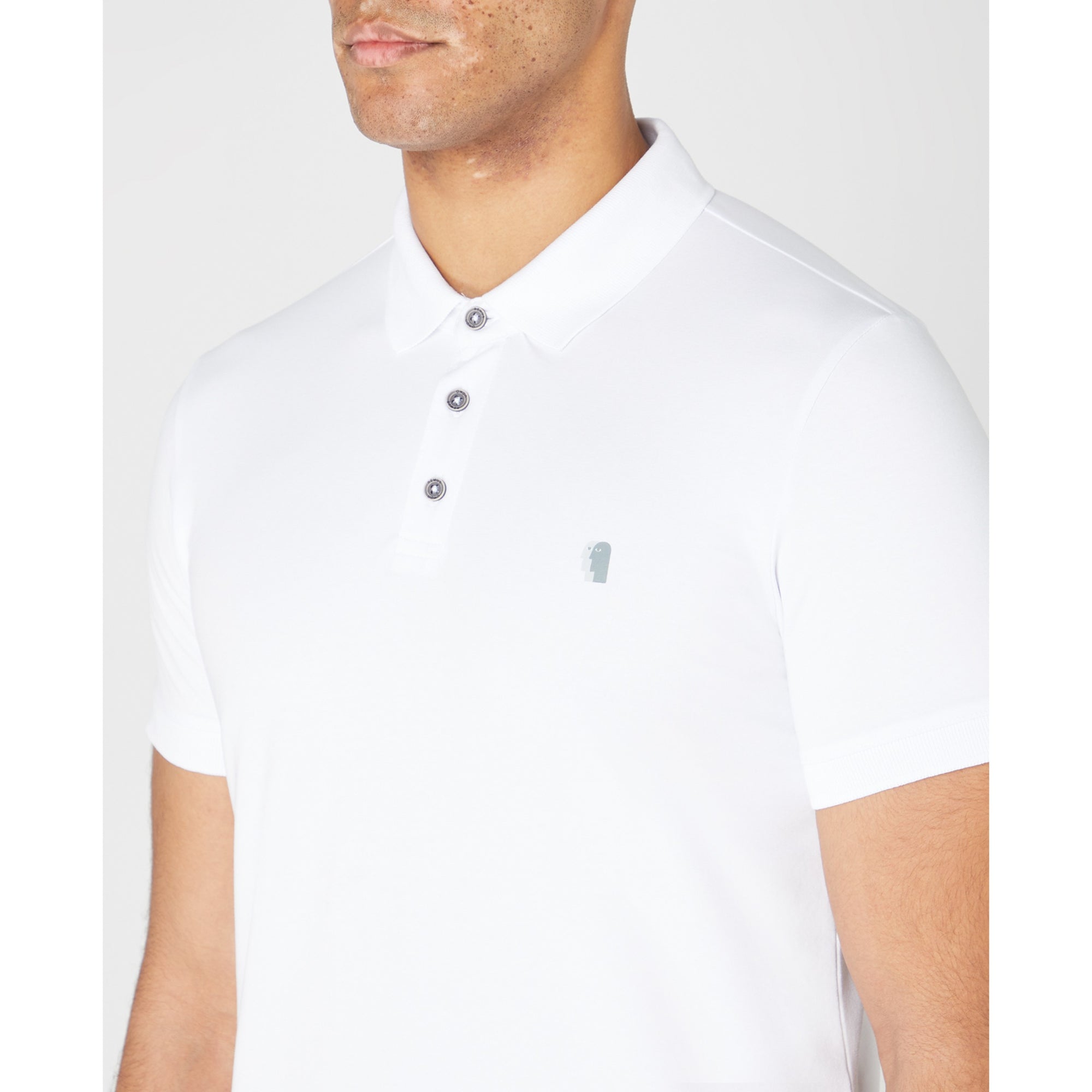 Remus Uomo Luxurious Polo Shirt Soft and Stretchy 53122A White