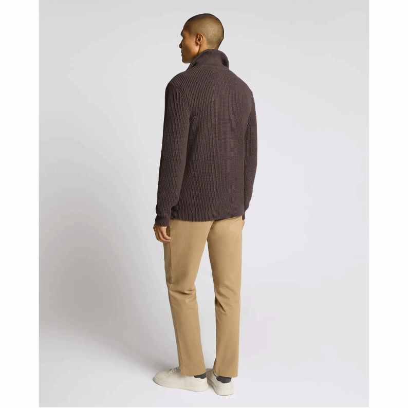 Remus Uomo Funnel Neck Half Zip Sweater