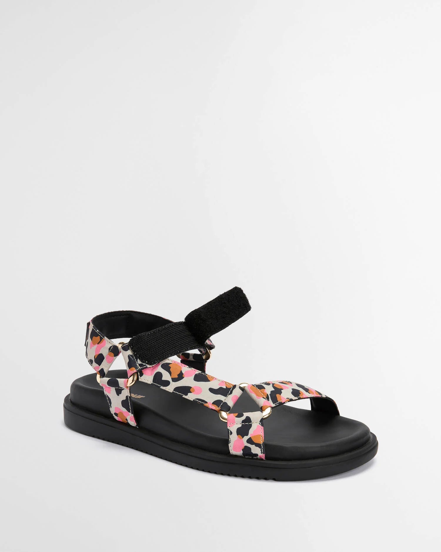 Barbour Caitlin Sandals In Leopard Print