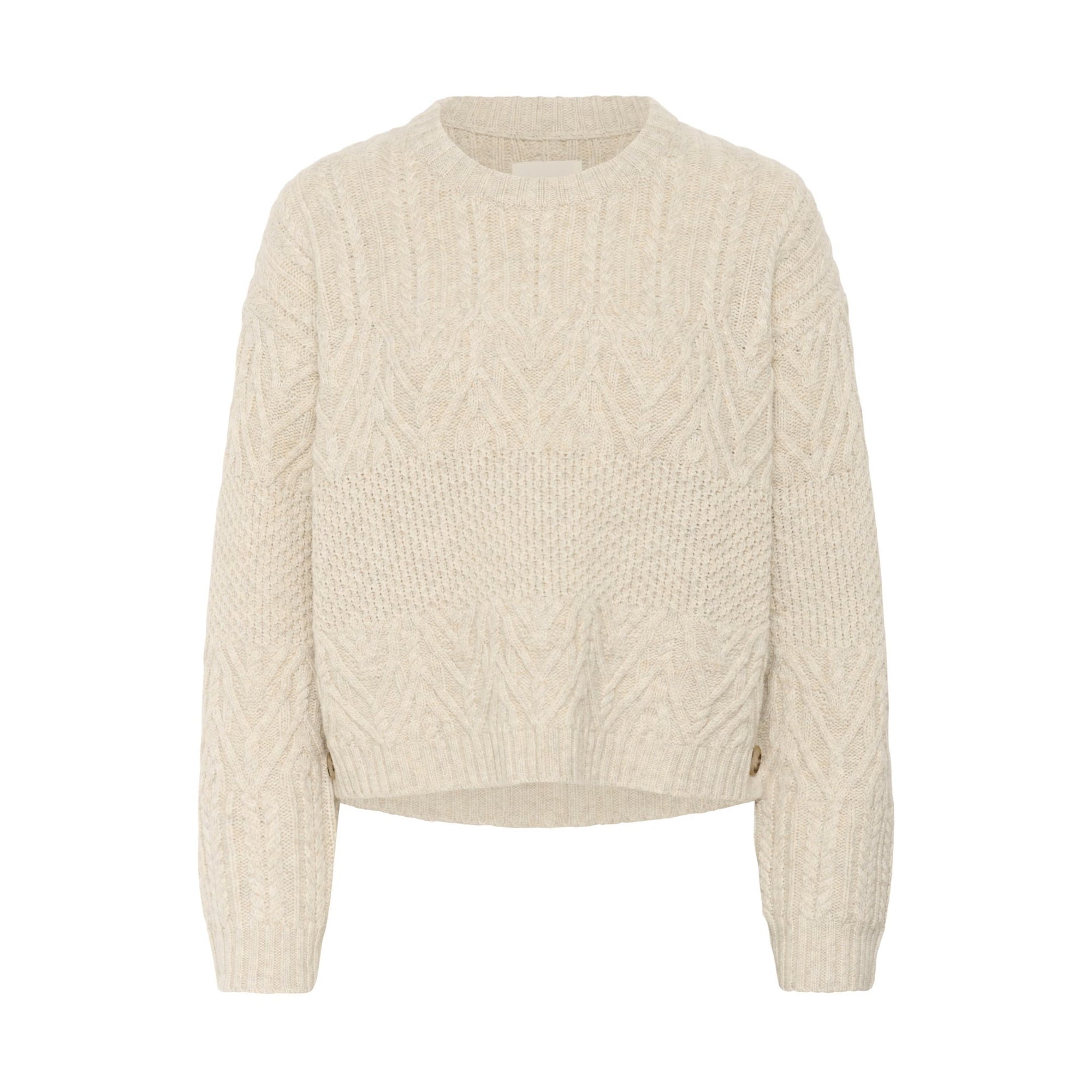 Part Two SindyPW Pullover French Oak Melange 30310029