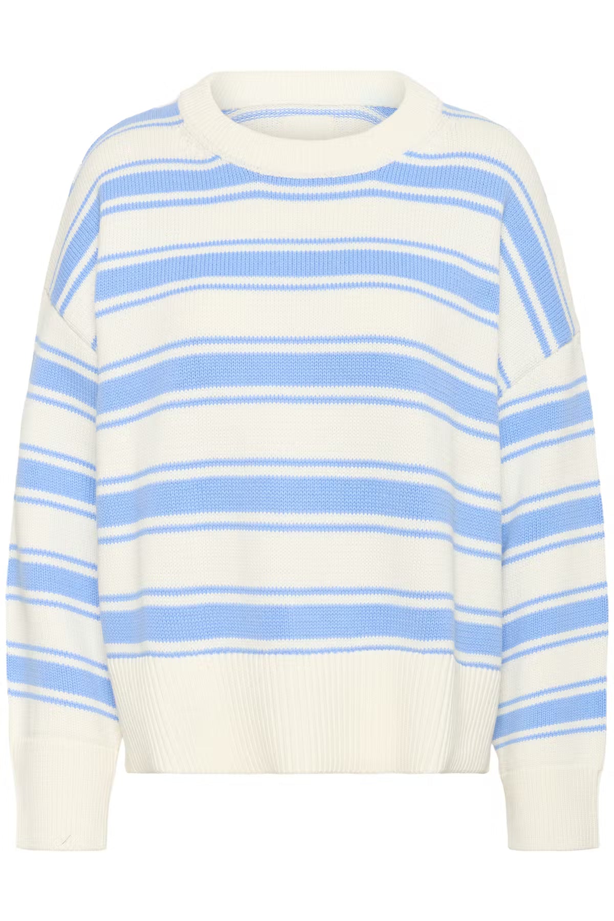 Part Two Serafine Jumper In Hydrangea Trio Stripe