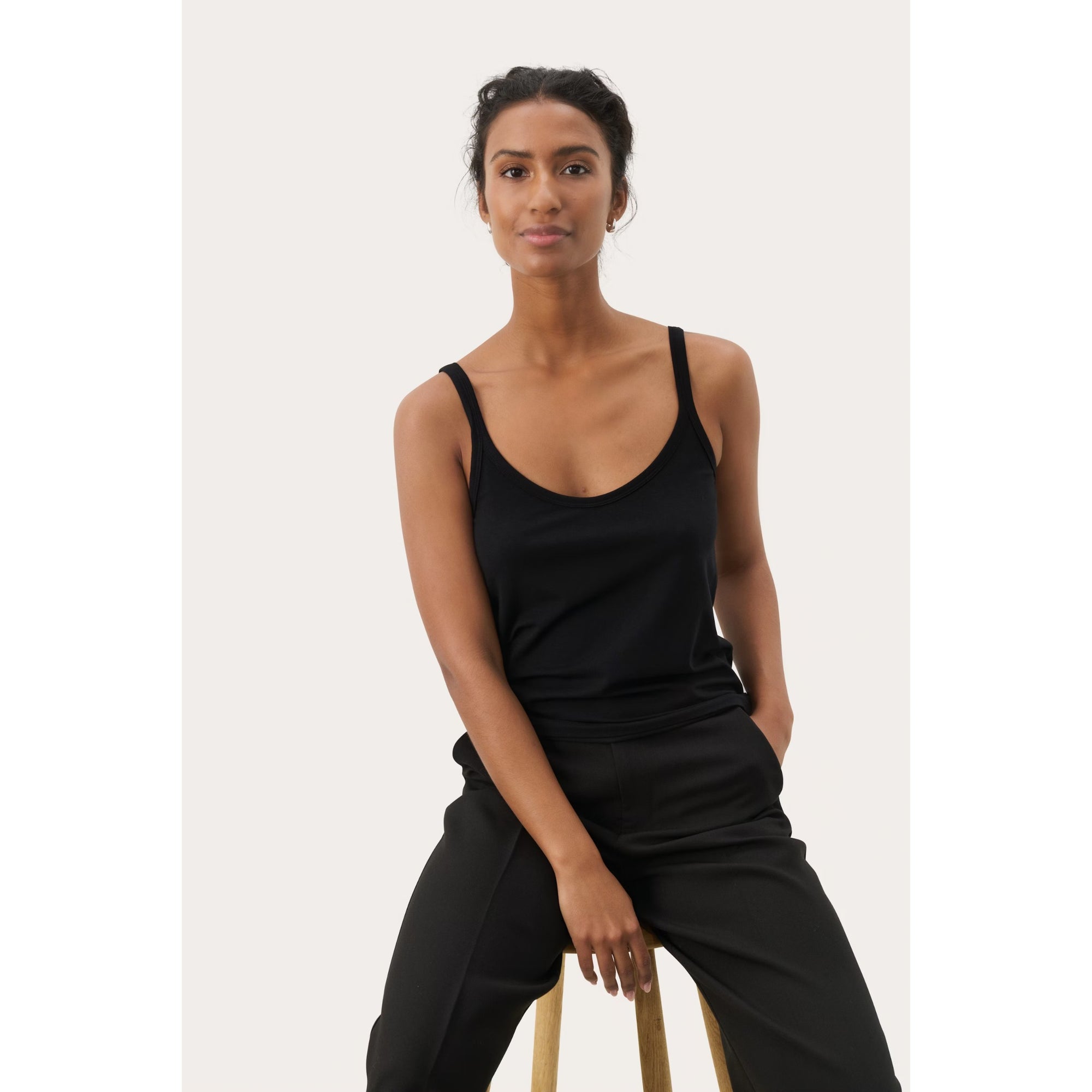 Part Two NeliePW Vest Black 30309862