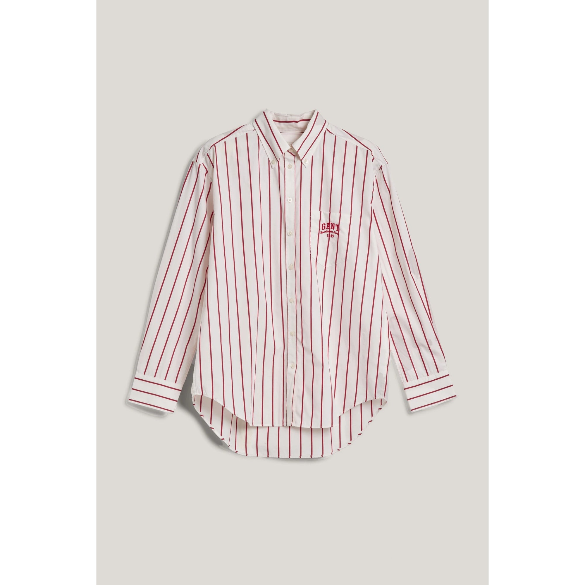 GANT Relaxed Small Graphic Shirt in Ruby Red 4300406