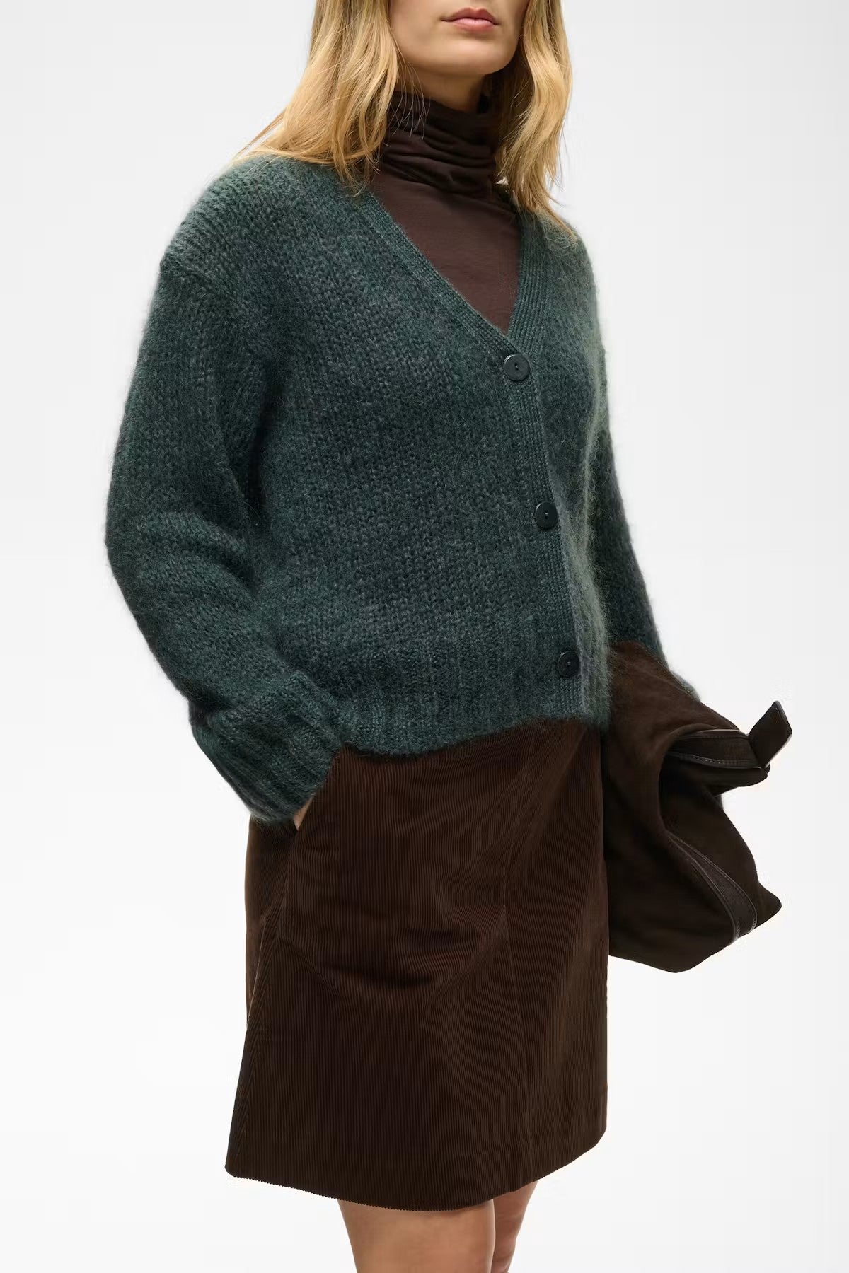 Part Two Lings Corduroy Skirt In Mole 30310896