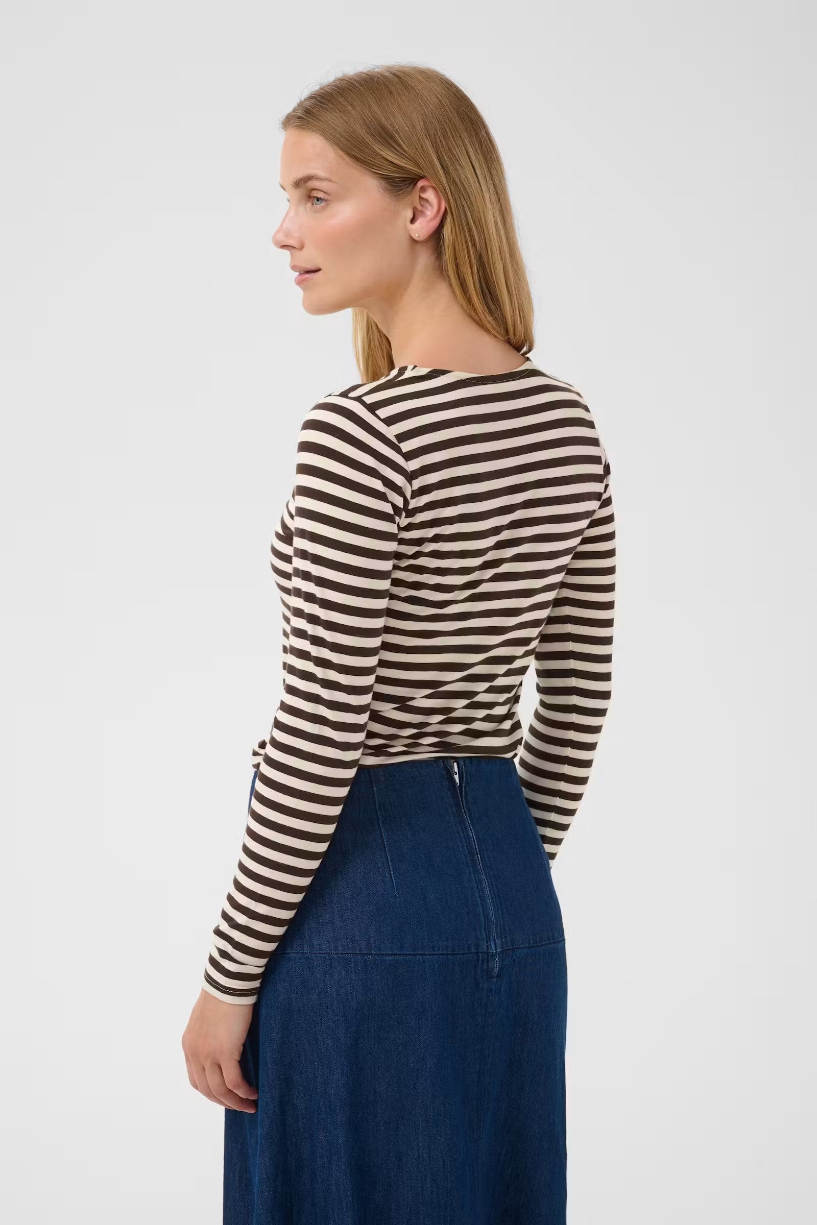 Part Two NemajasPW TShirt In Mole Stripe 30309911