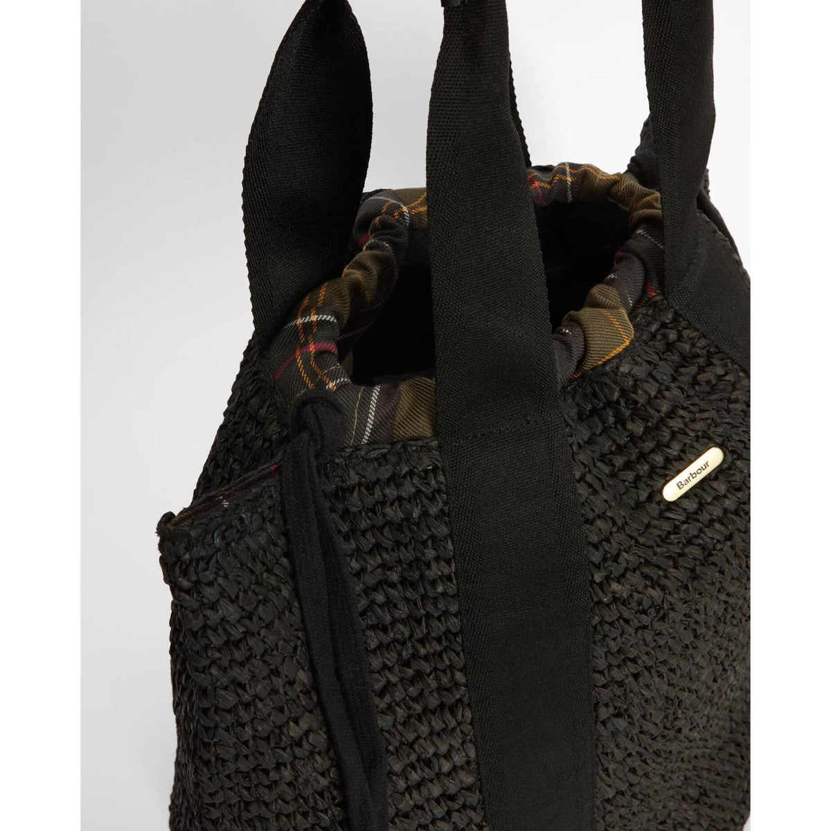 Barbour Lily Beach Tote In Black