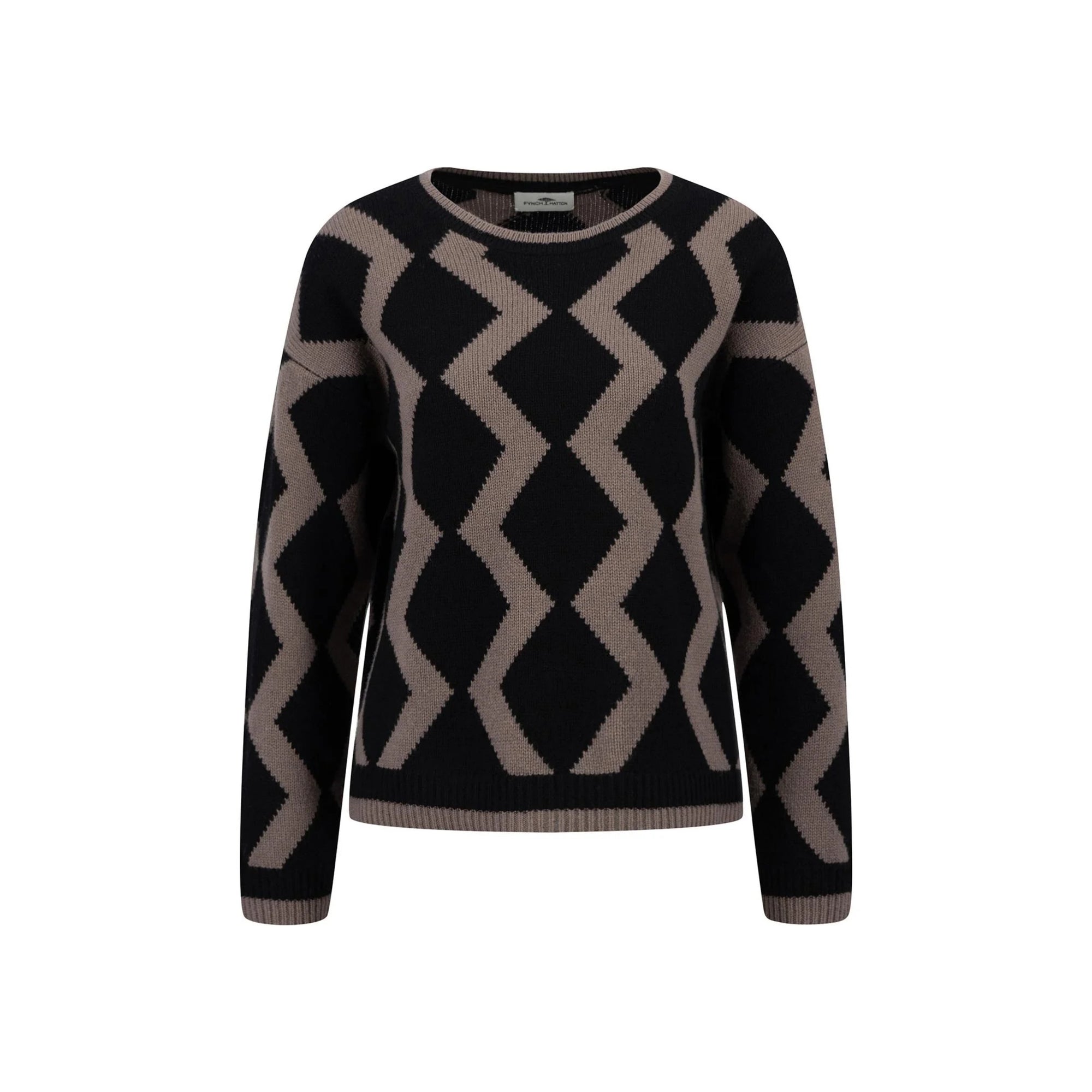 Fynch-Hatton Softwool Jumper in Black 24107417