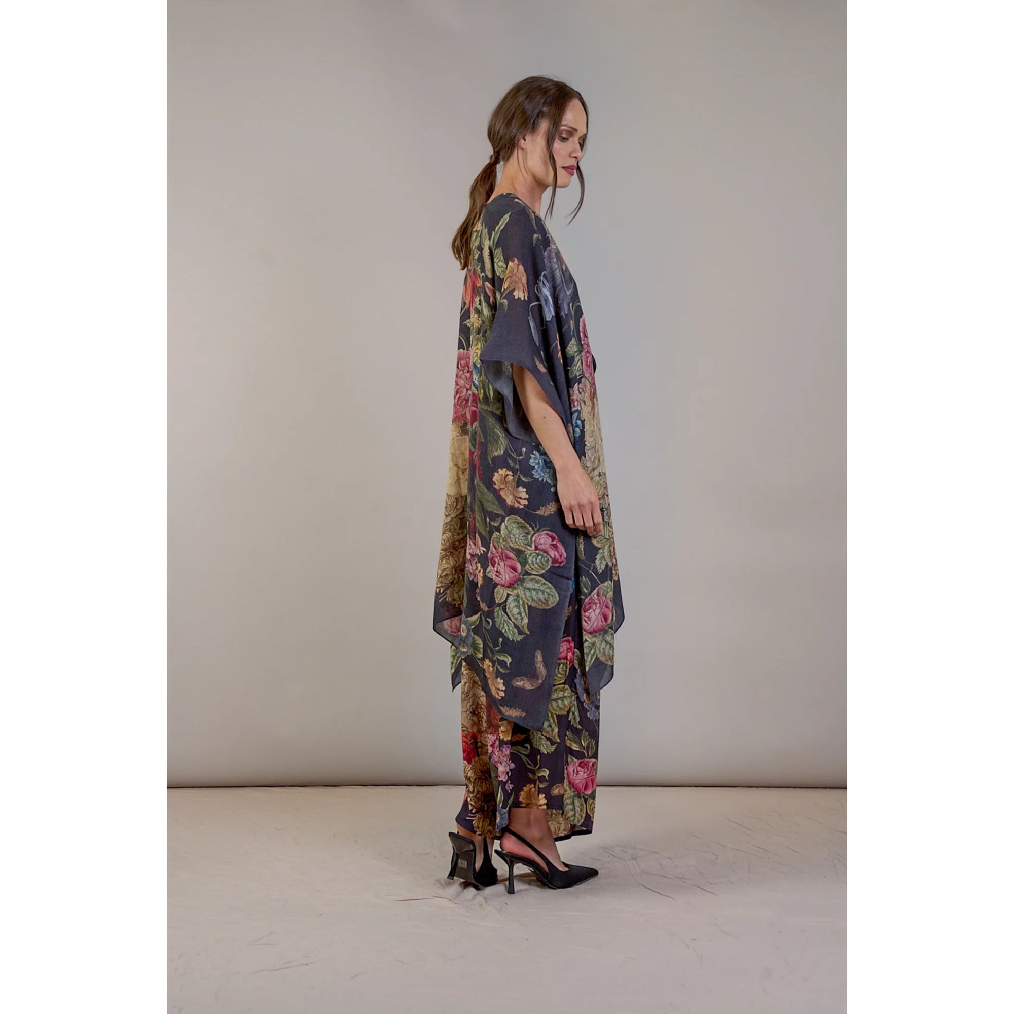 One Hundred Stars Primula Black Wool Throwover